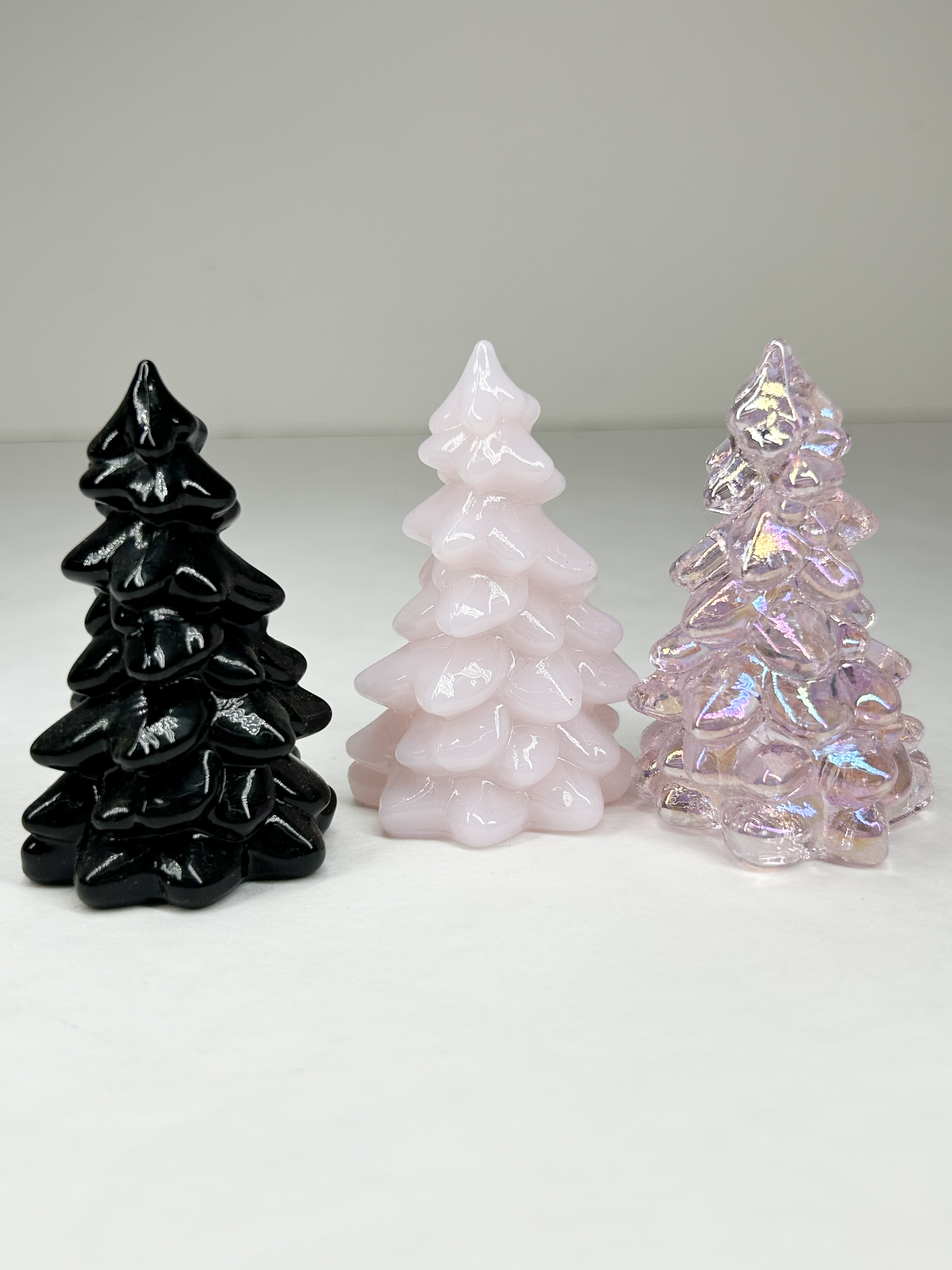 TRIO OF MINI MOSSER TREES