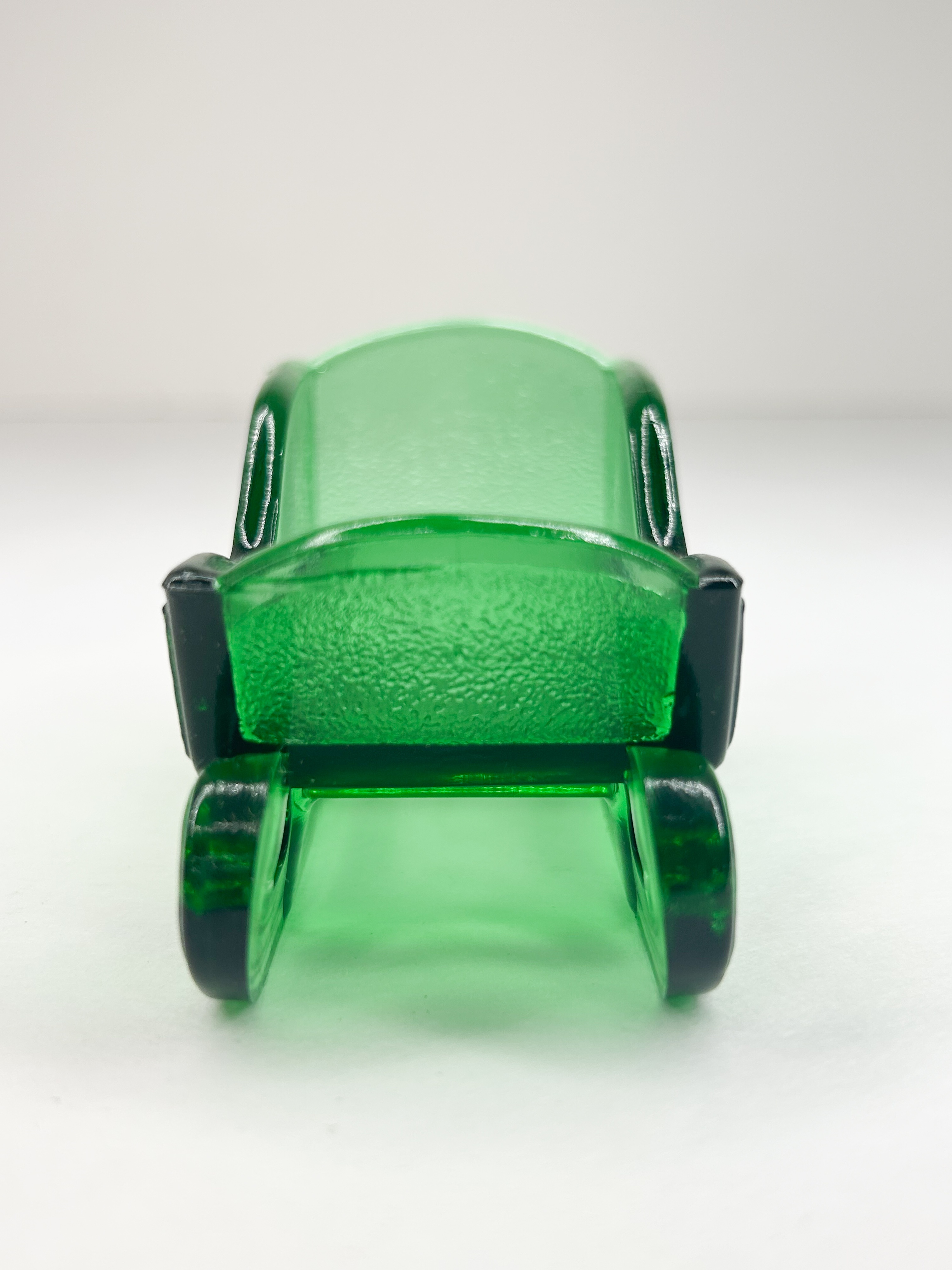 MOSSER GREEN GLASS SLEIGH