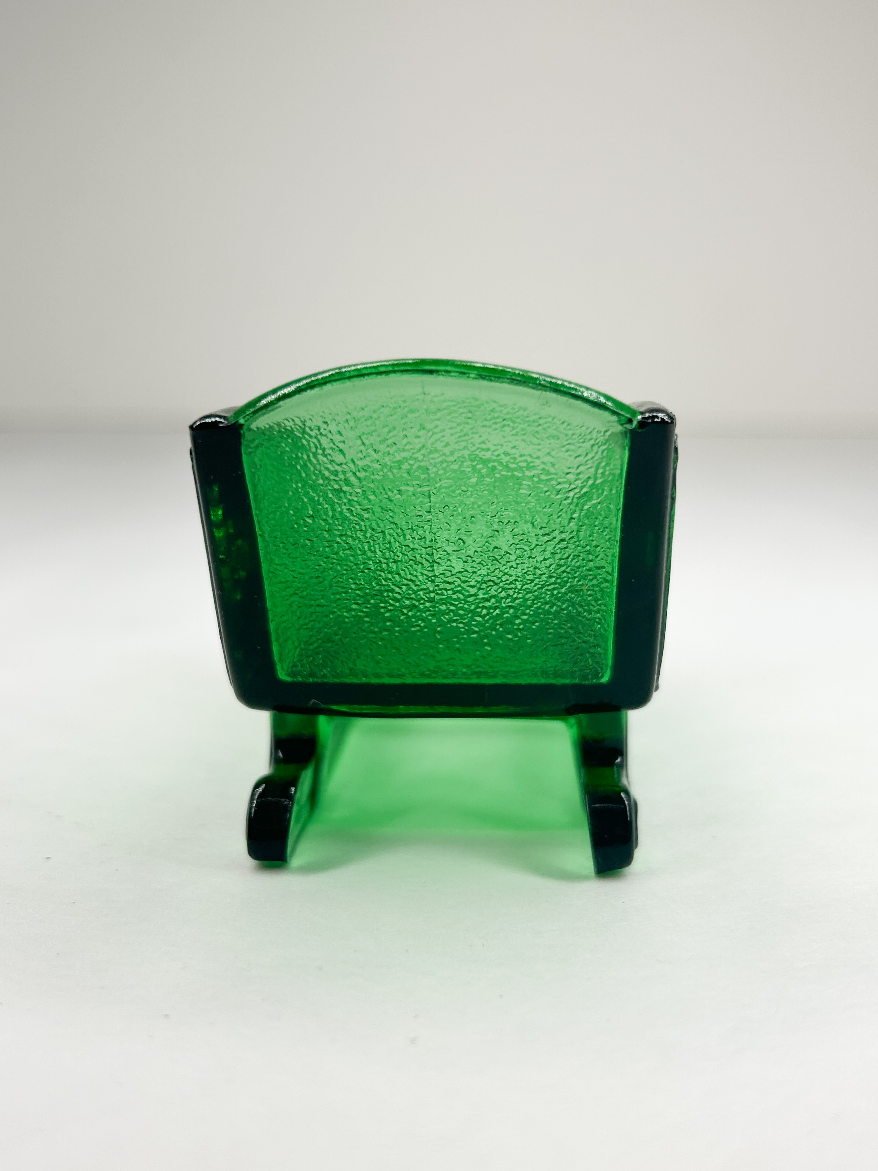 MOSSER GREEN GLASS SLEIGH