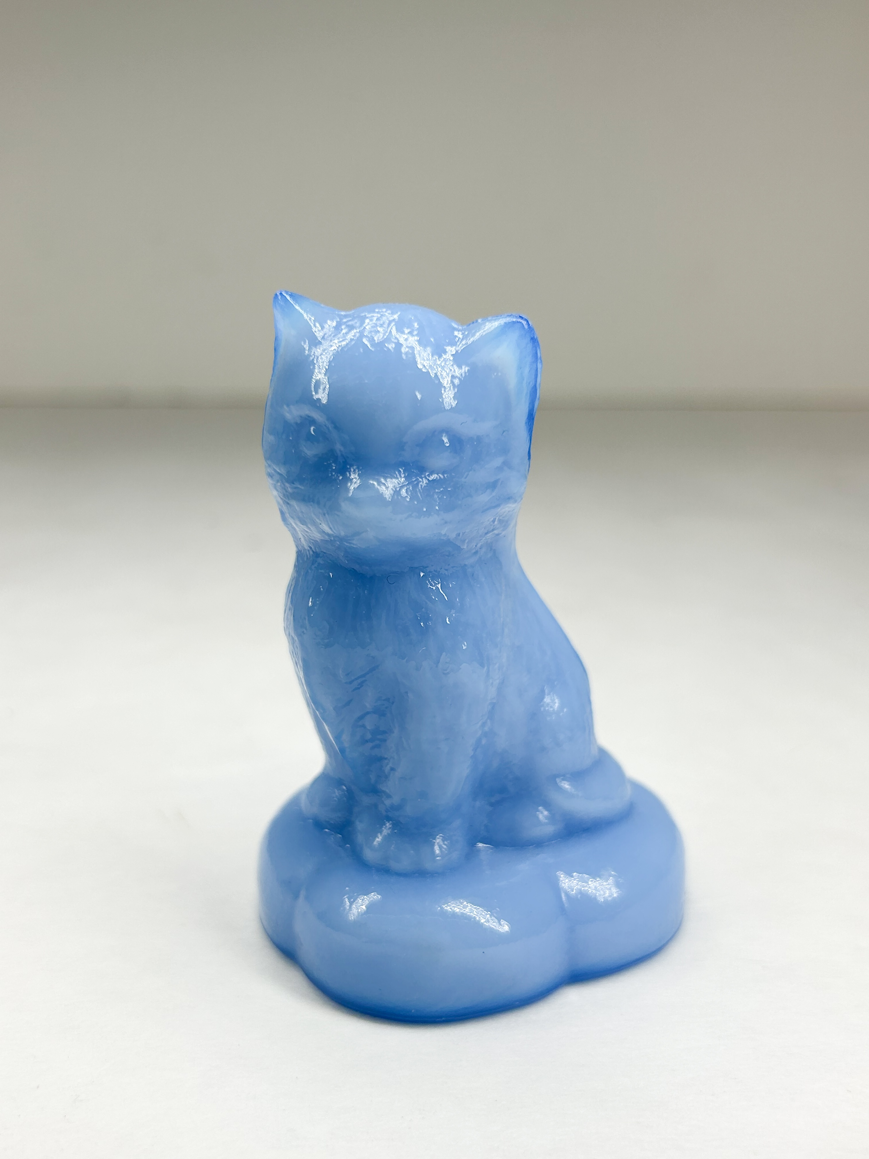 BOYD BLUE SITTING KITTEN ON PILLOW