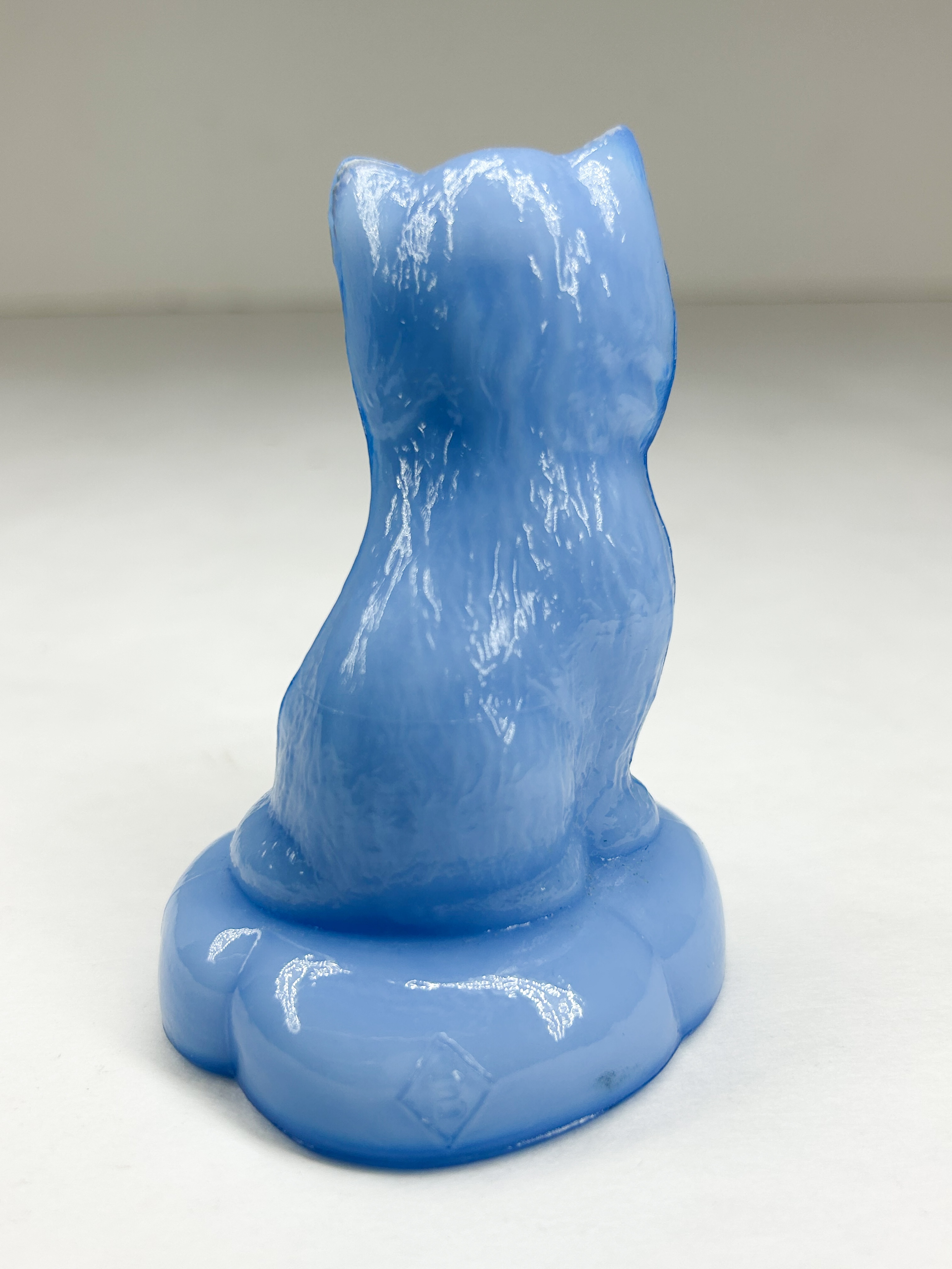 BOYD BLUE SITTING KITTEN ON PILLOW