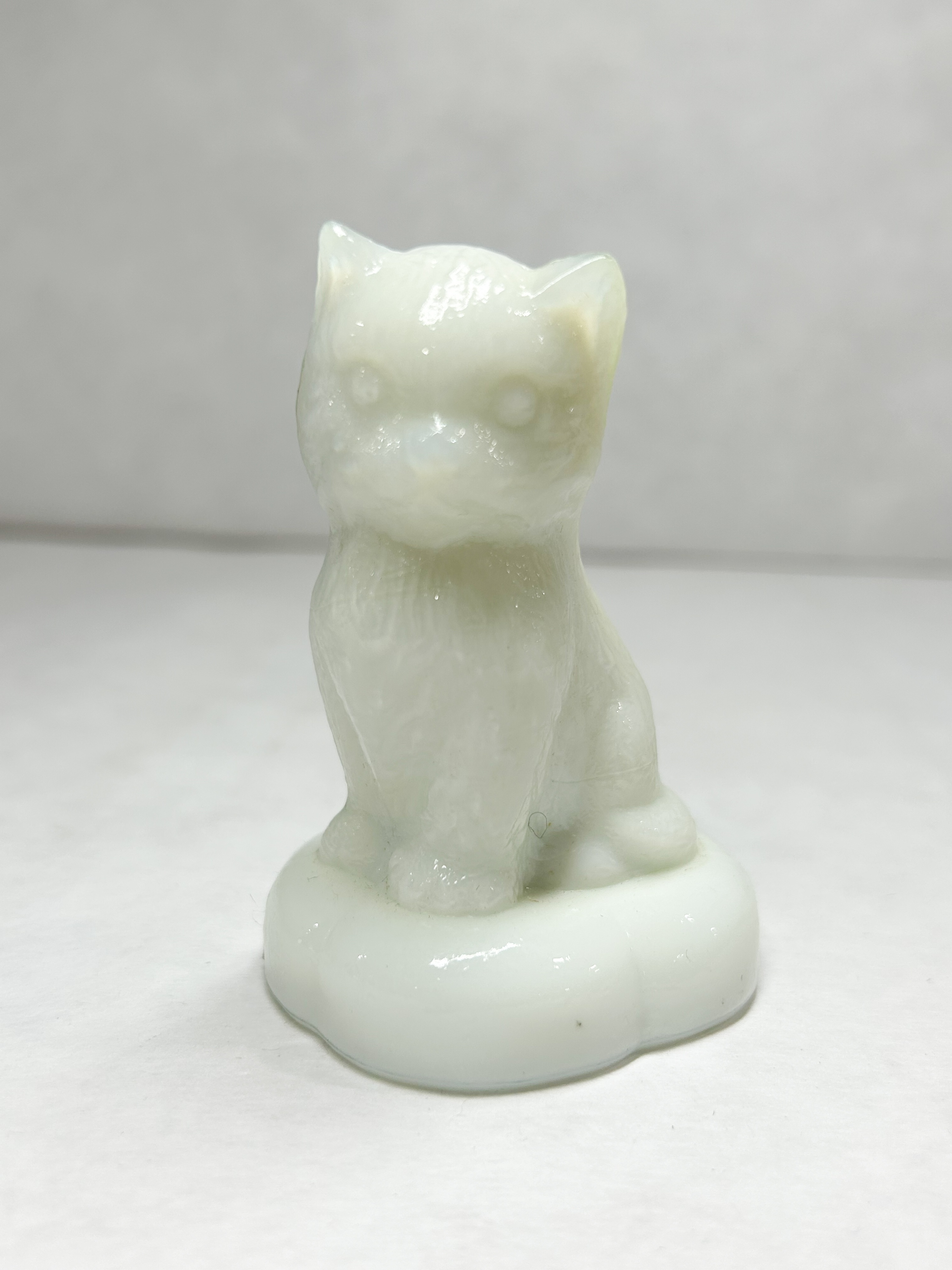BOYD WHITE SITTING KITTEN ON PILLOW