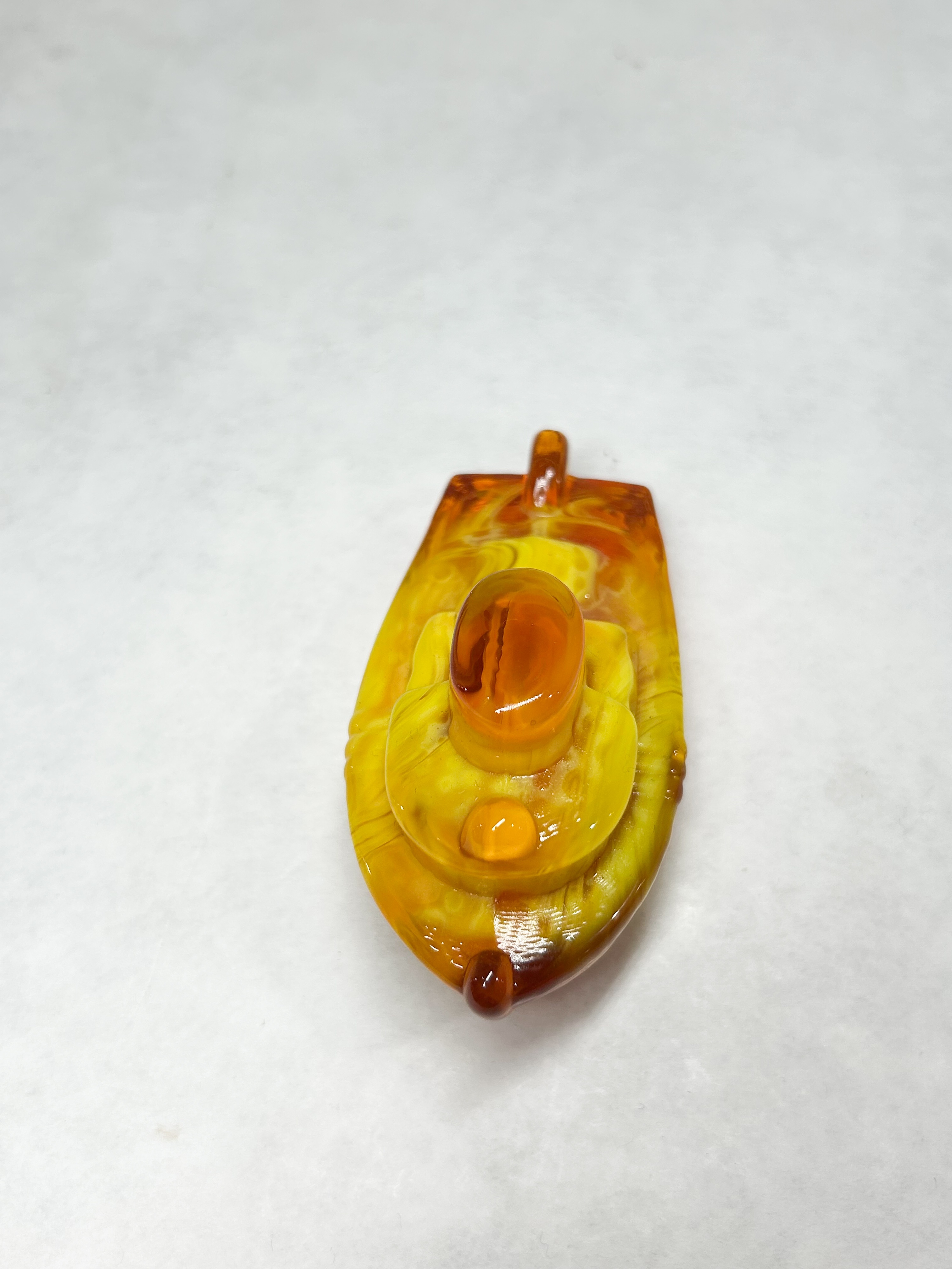 BOYD GLASS TEDDY TUGBOAT