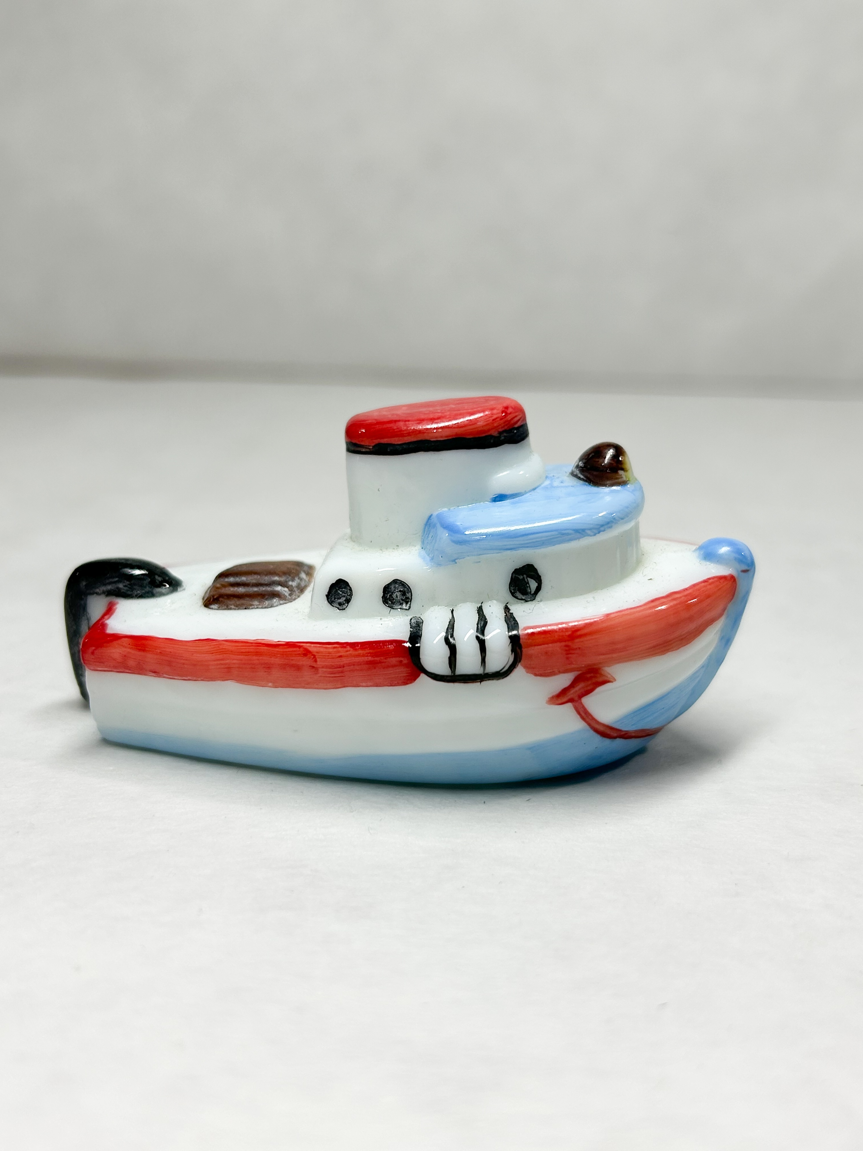 BOYD TEDDIE TUGBOAT FIGURINE