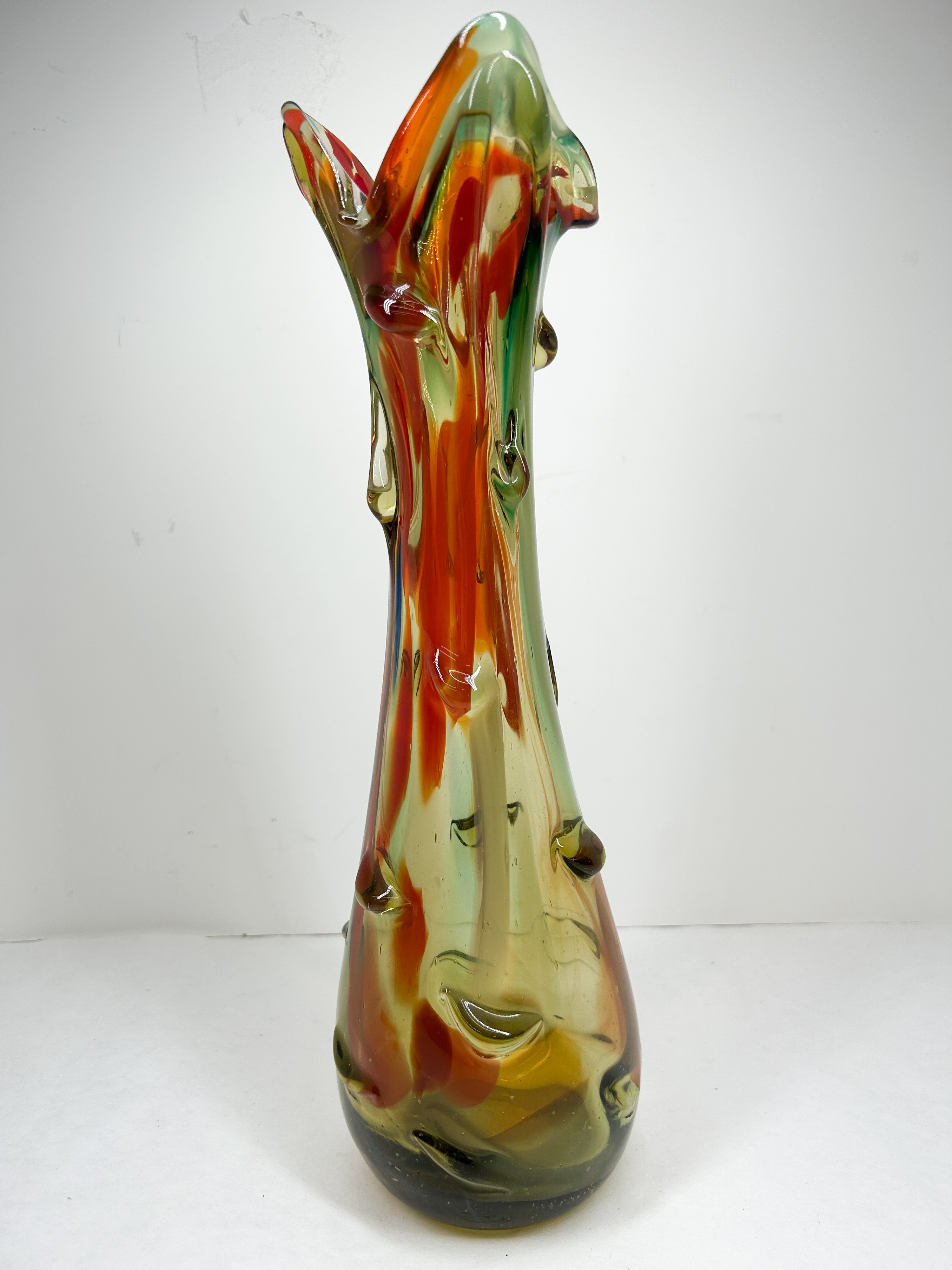 MID-CENTURY MODERN ART GLASS VASE