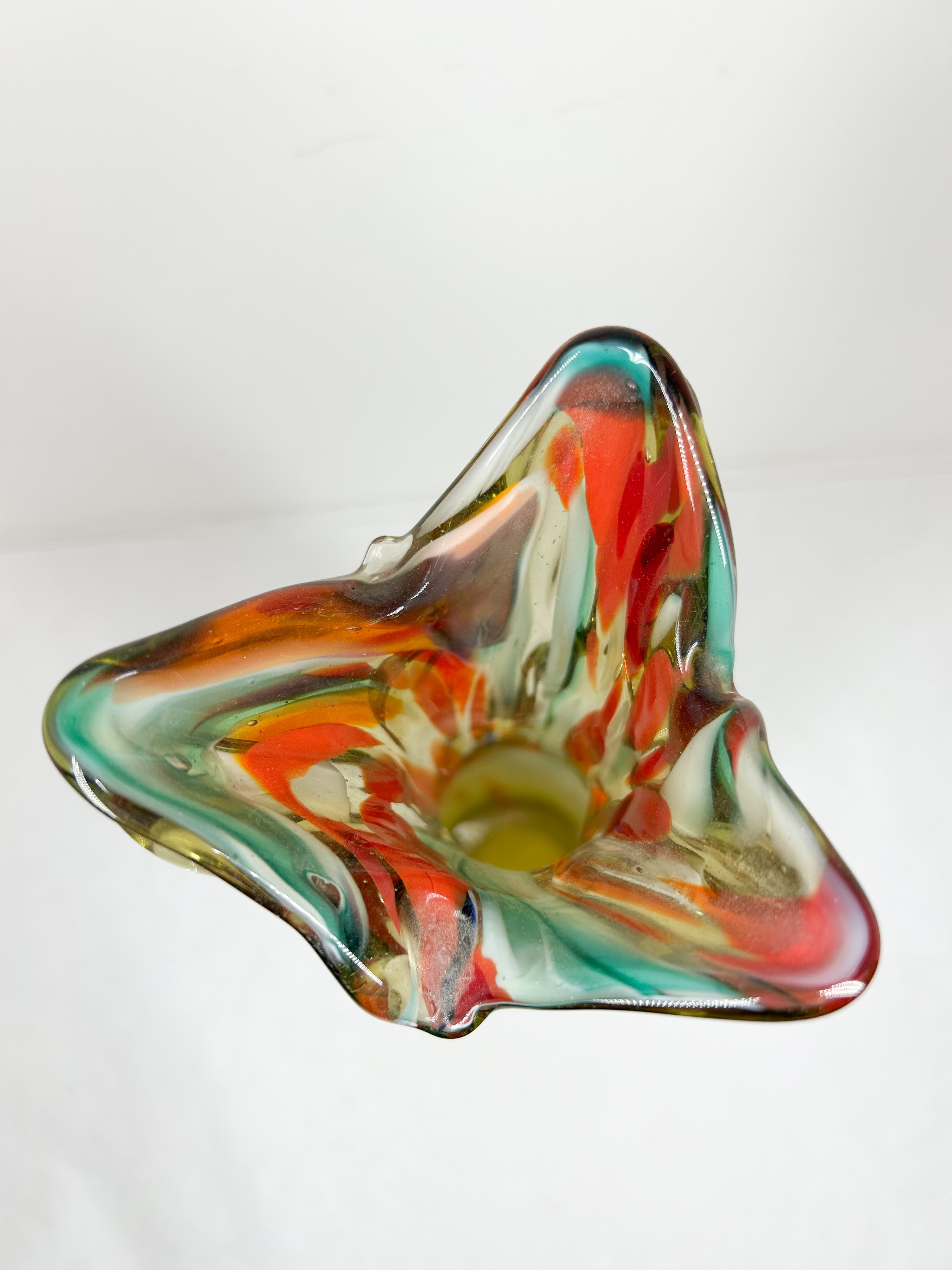 MID-CENTURY MODERN ART GLASS VASE