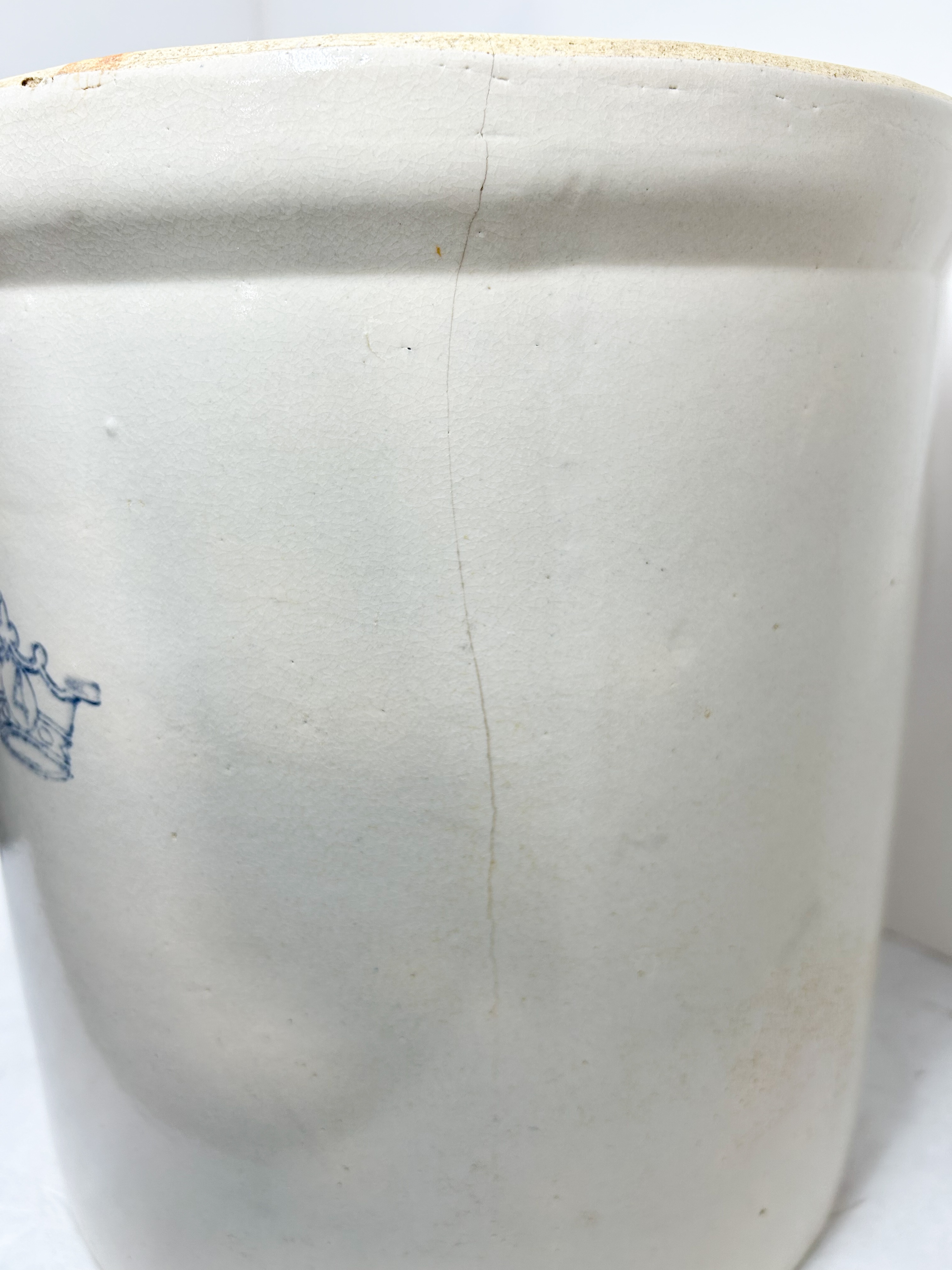 ROBINSON RANSBOTTOM STONEWARE CROWN CROCK