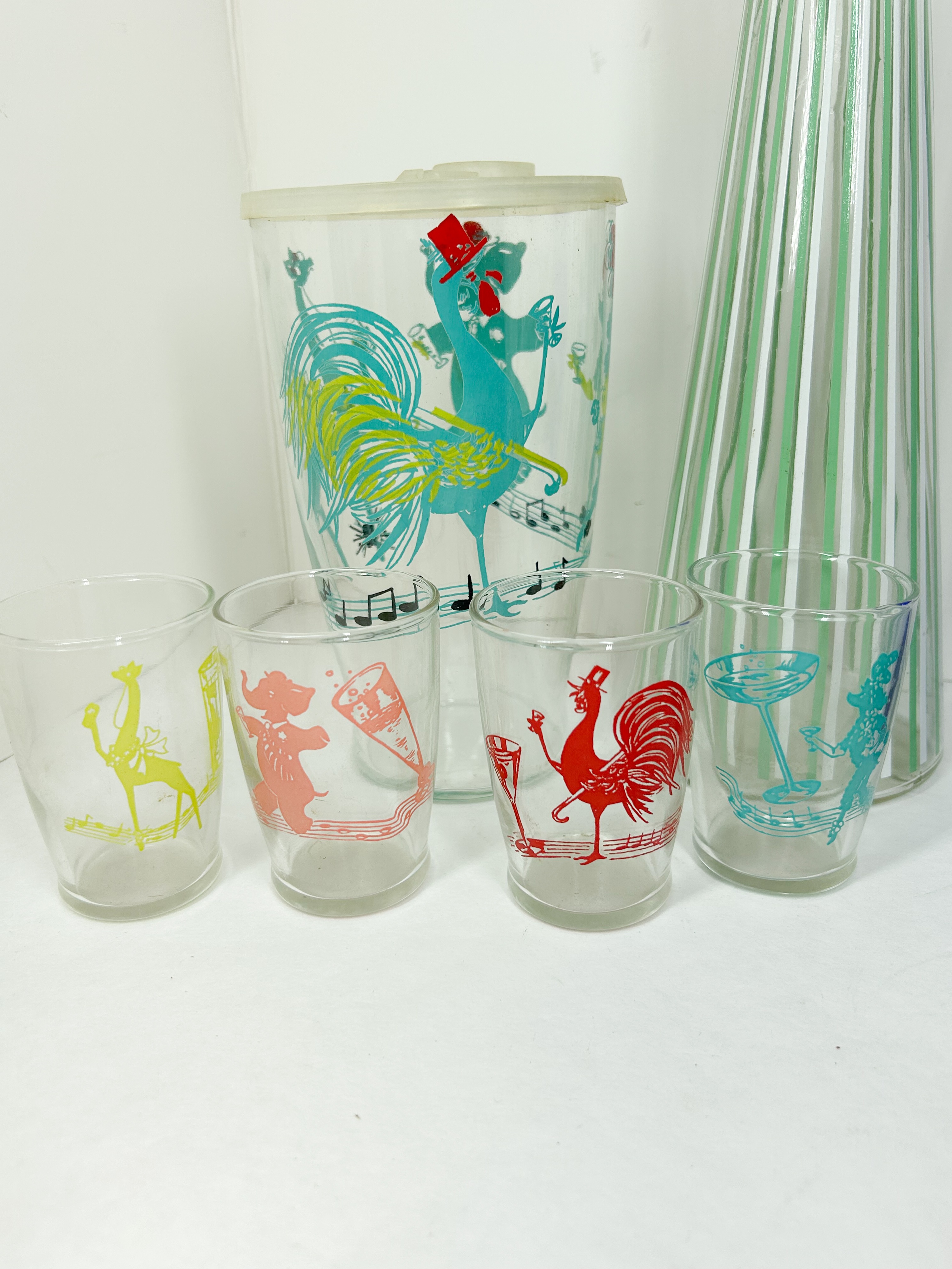 LOG CABIN AND HAZEL-ATLAS GLASSWARE COLLECTION