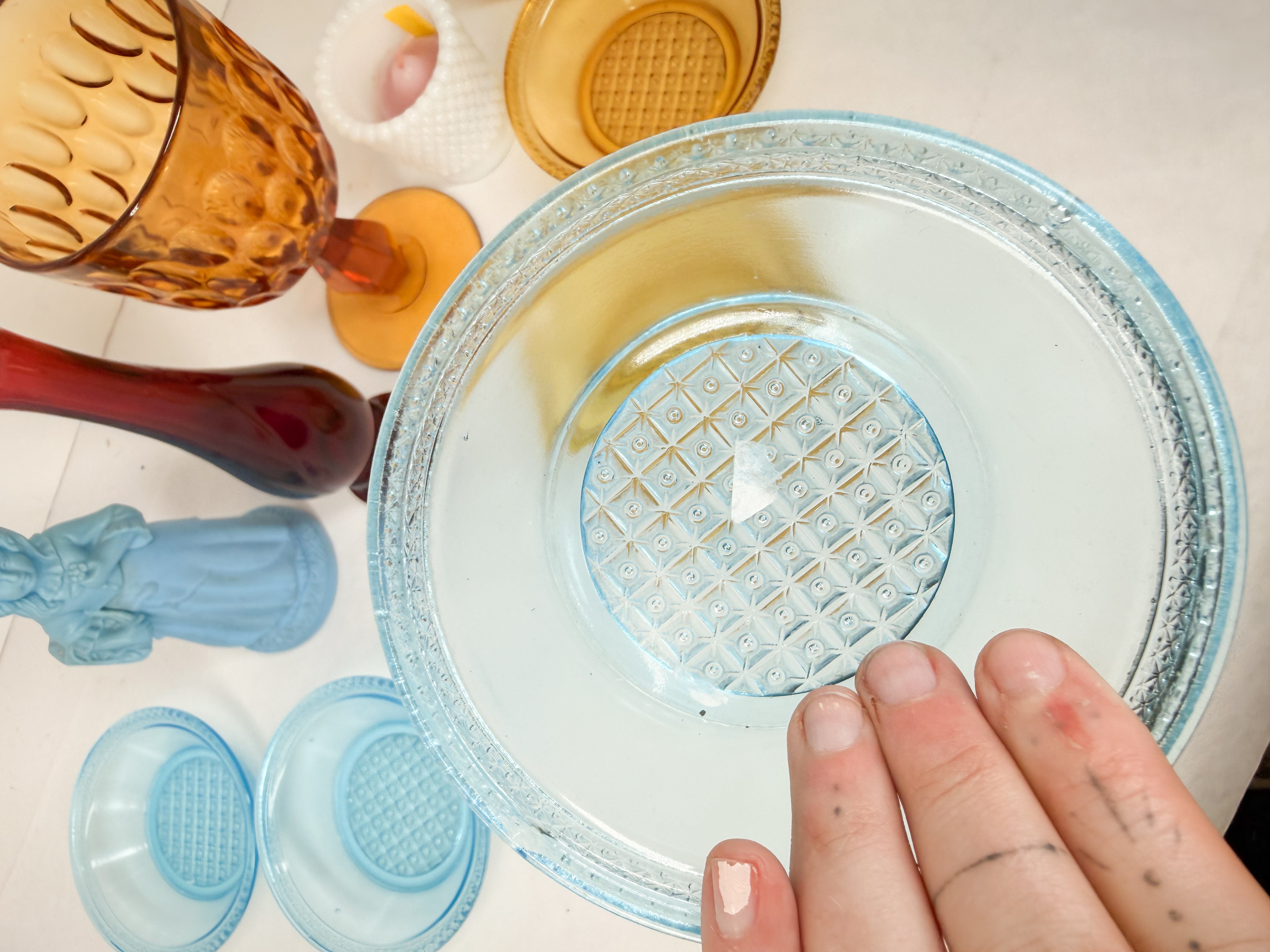 AVON AND PRESSED GLASS COLLECTION