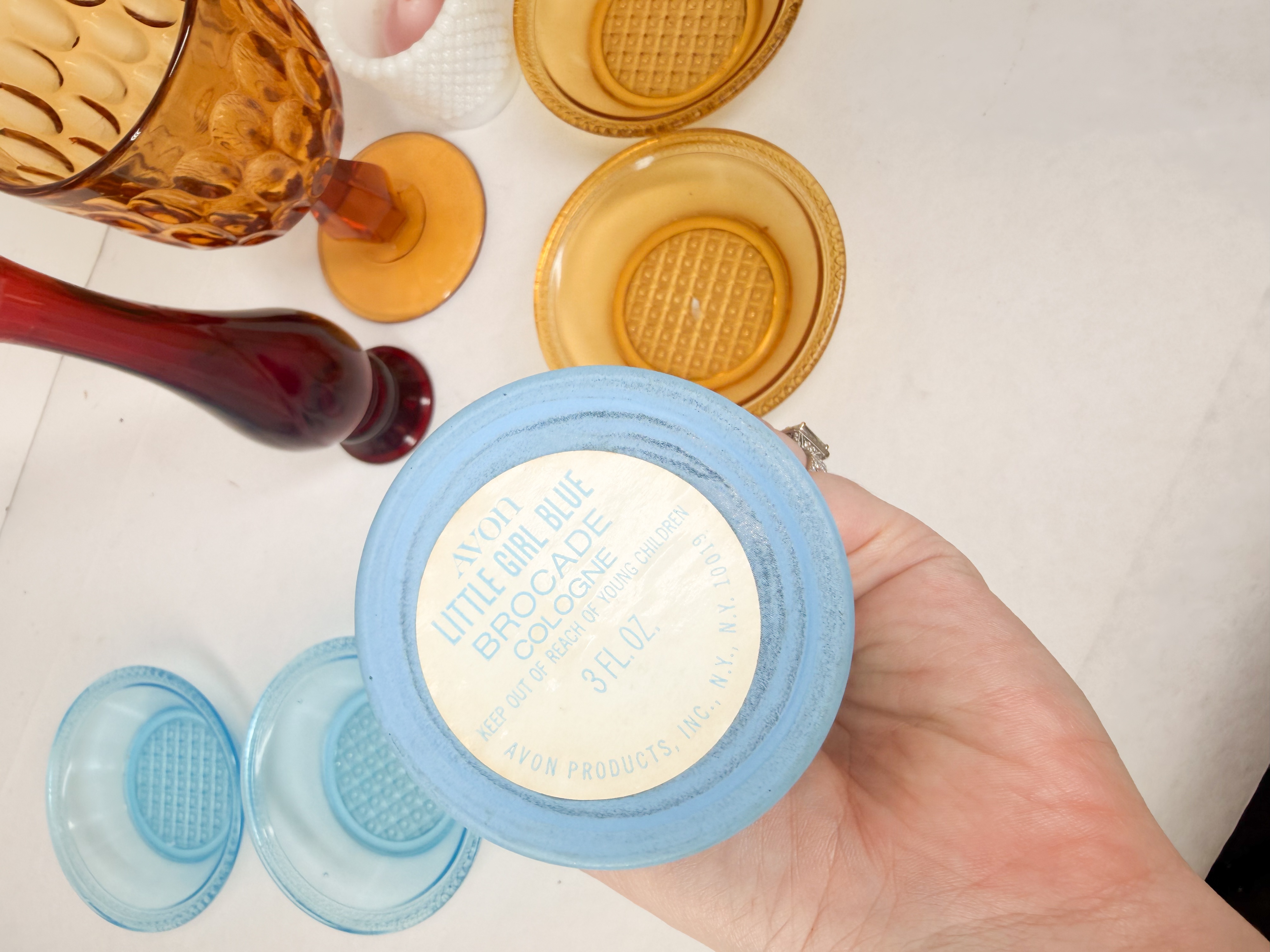 AVON AND PRESSED GLASS COLLECTION