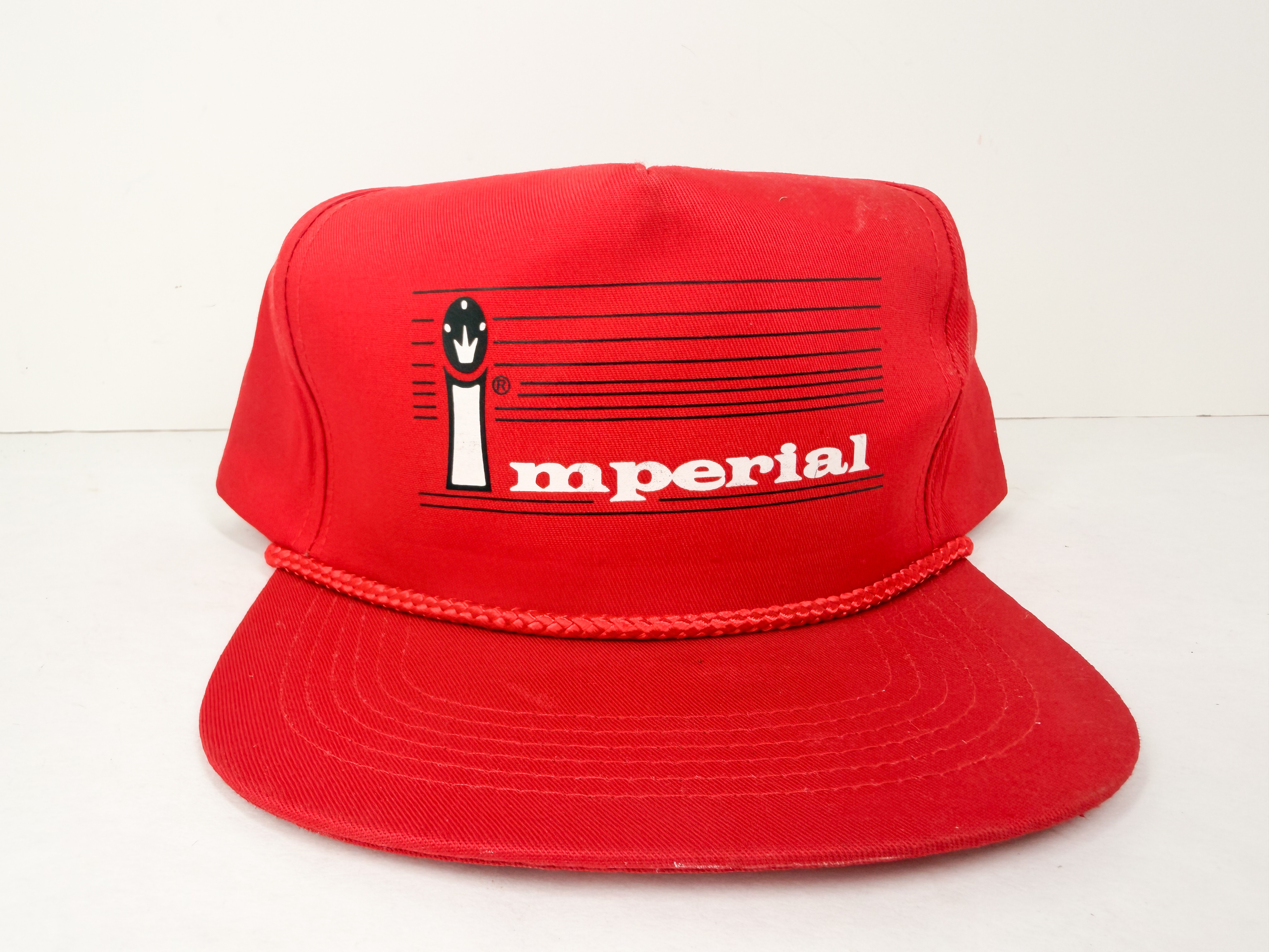 IMPERIAL VINTAGE RED SNAPBACK CAP