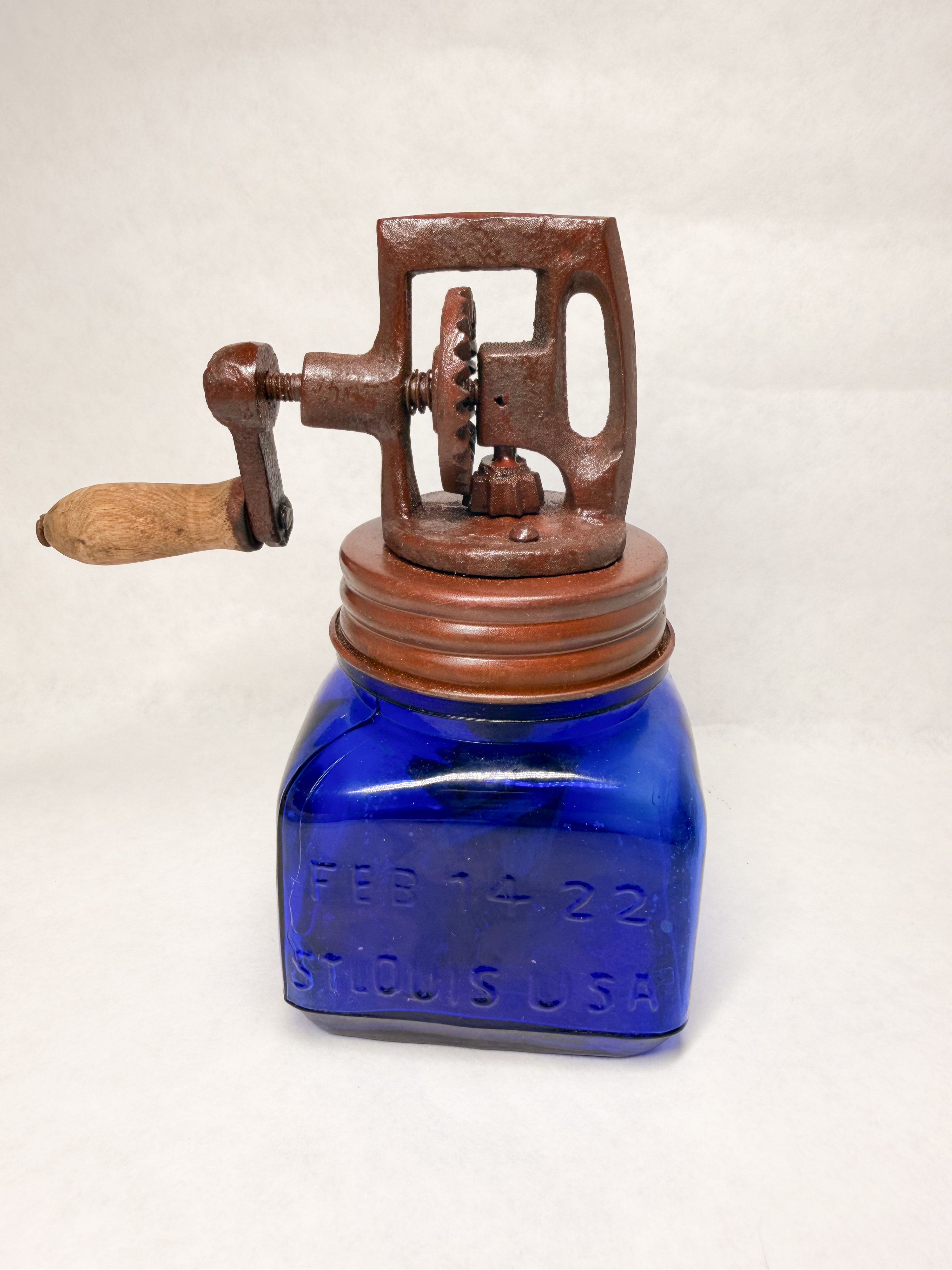 DAZEY CHURN NO. 5 MFG. CO. COBALT