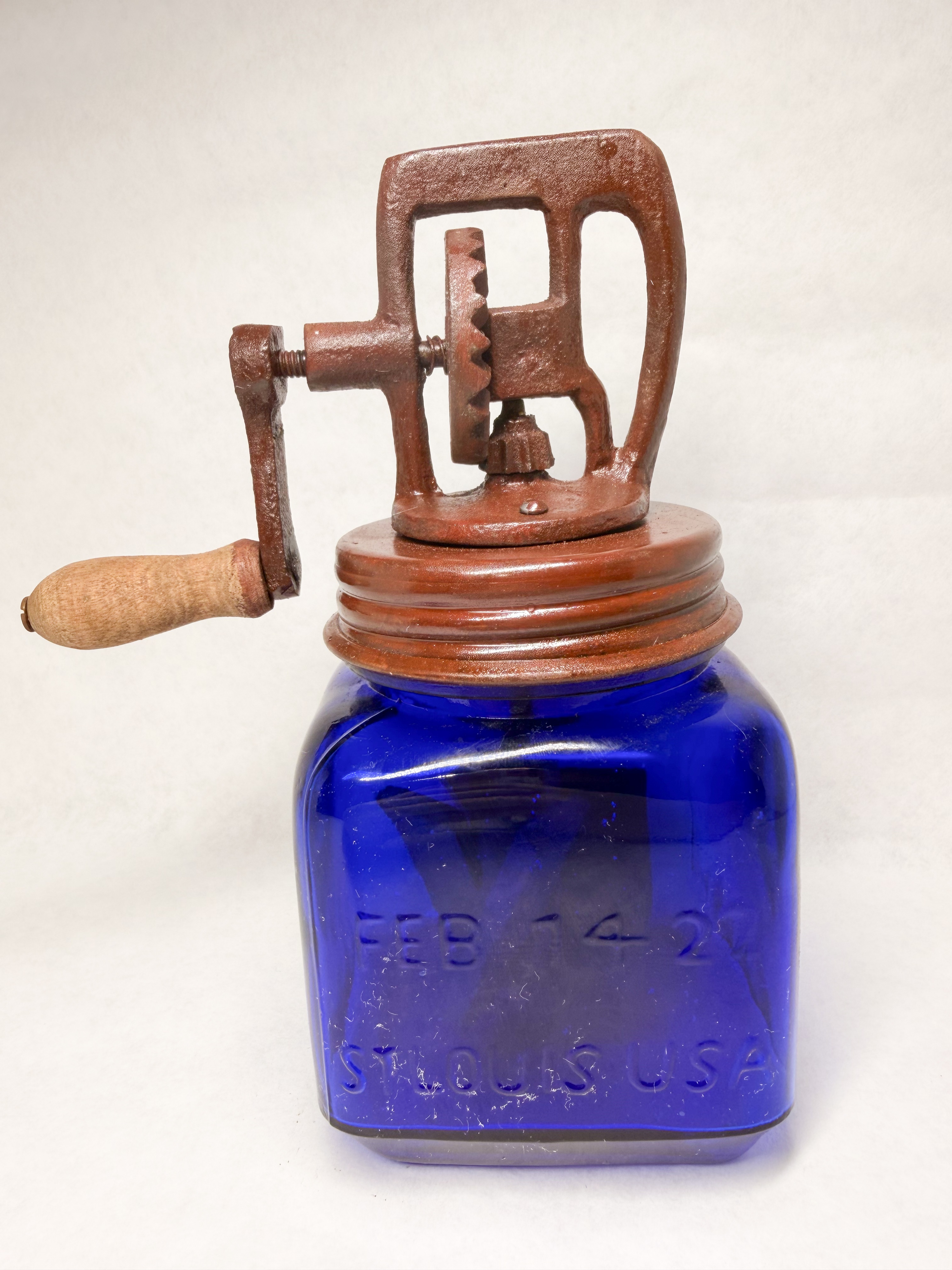 DAZEY CHURN NO. 5 MFG. CO. COBALT