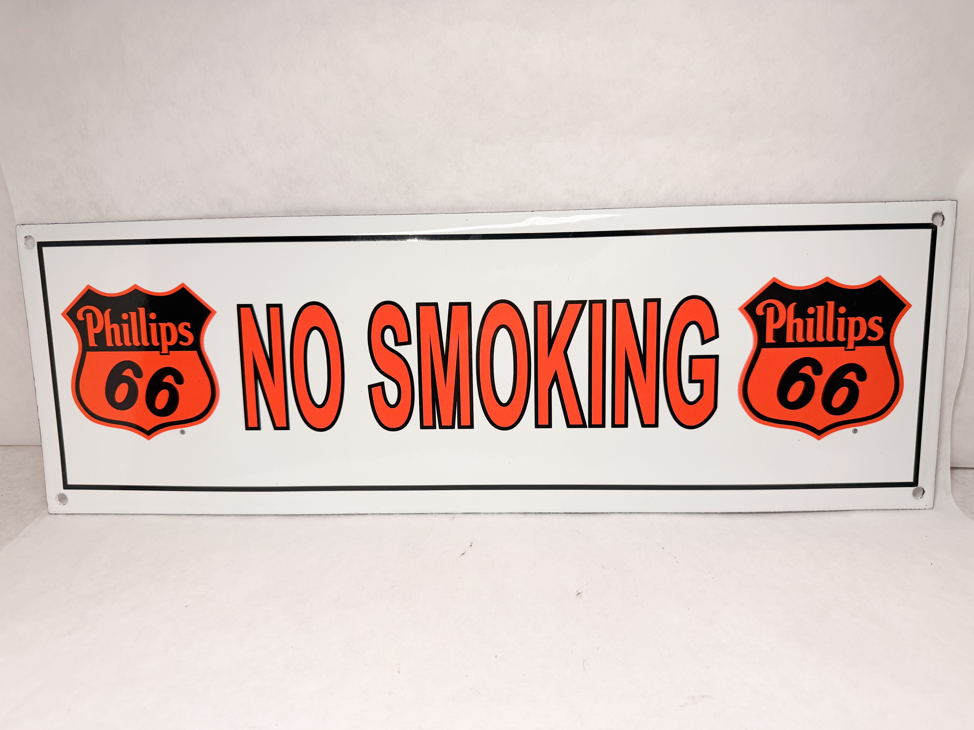 PHILLIPS 66 NO SMOKING SIGN