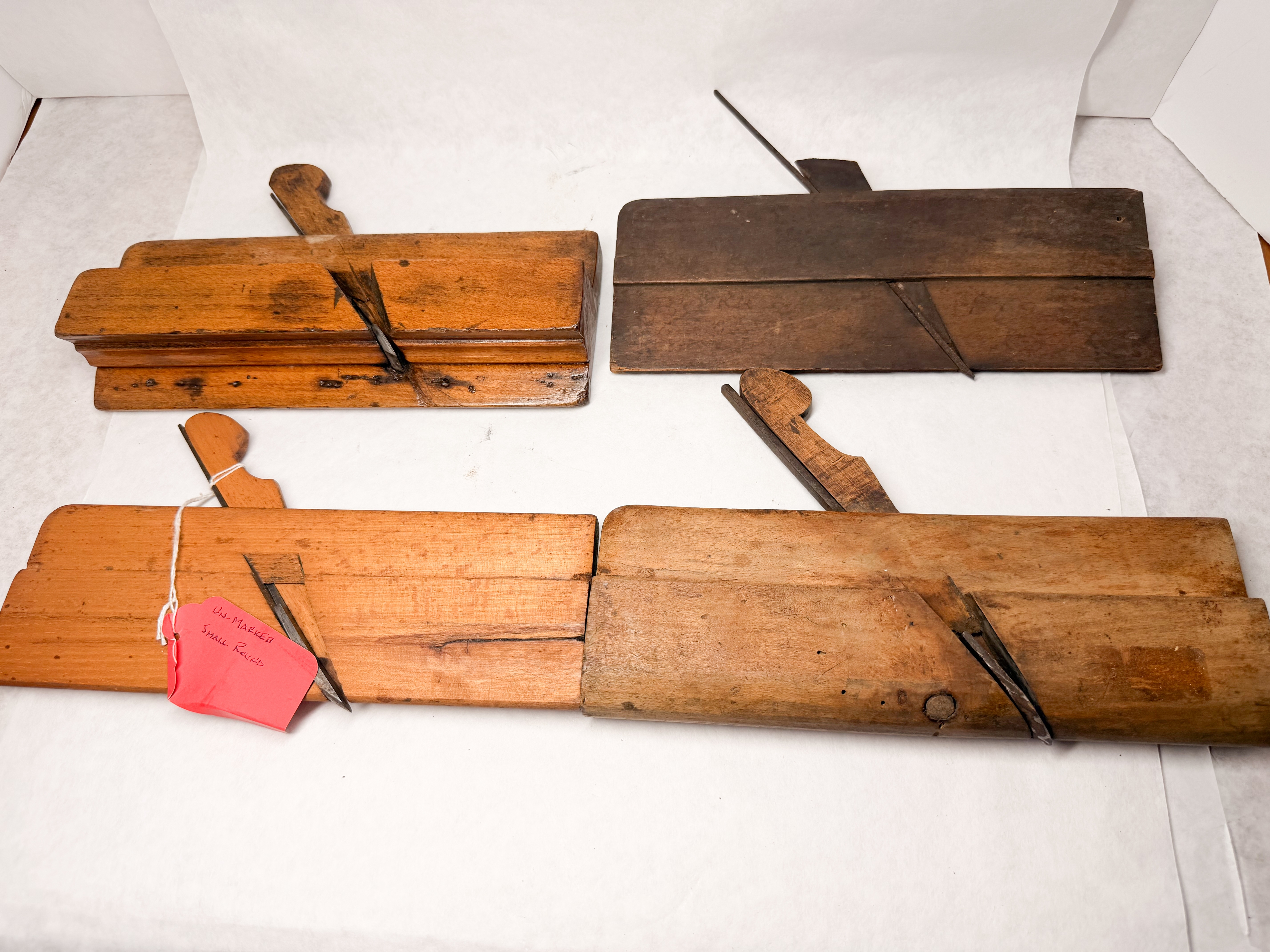 GROUP OF BEECHWOOD MOLDING PLANES