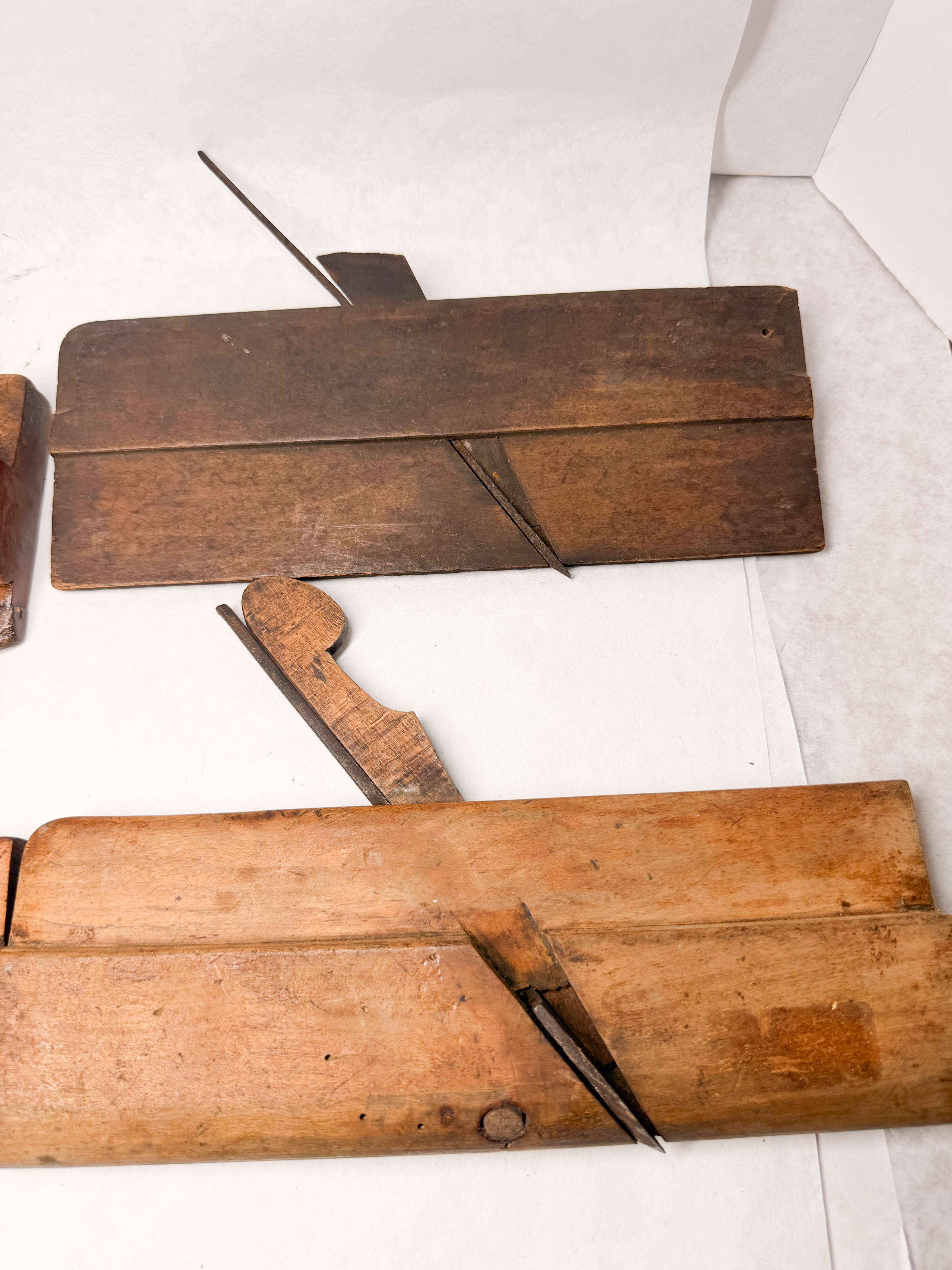 GROUP OF BEECHWOOD MOLDING PLANES