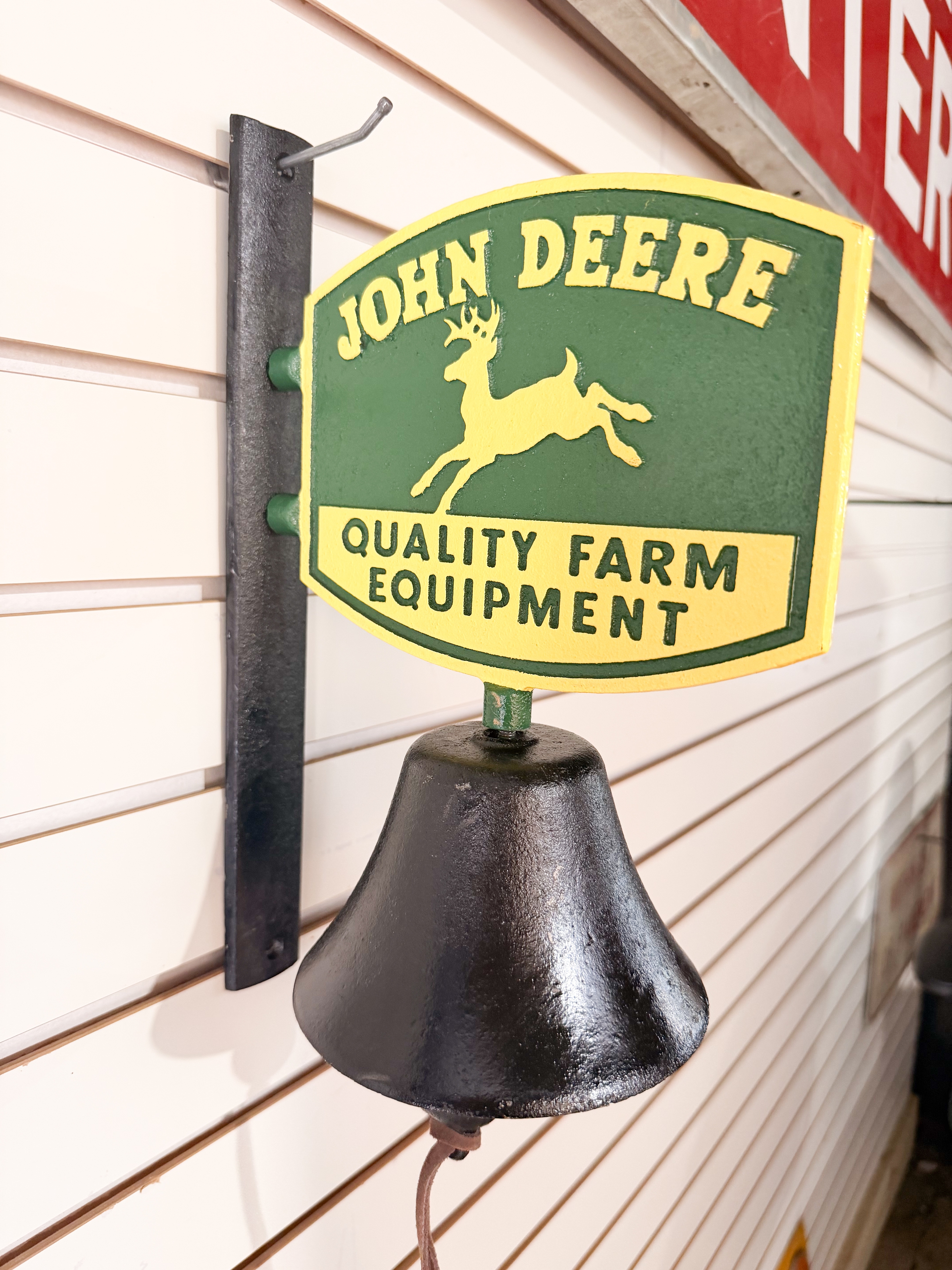 JOHN DEERE DINNER BELL REPRODUCTION