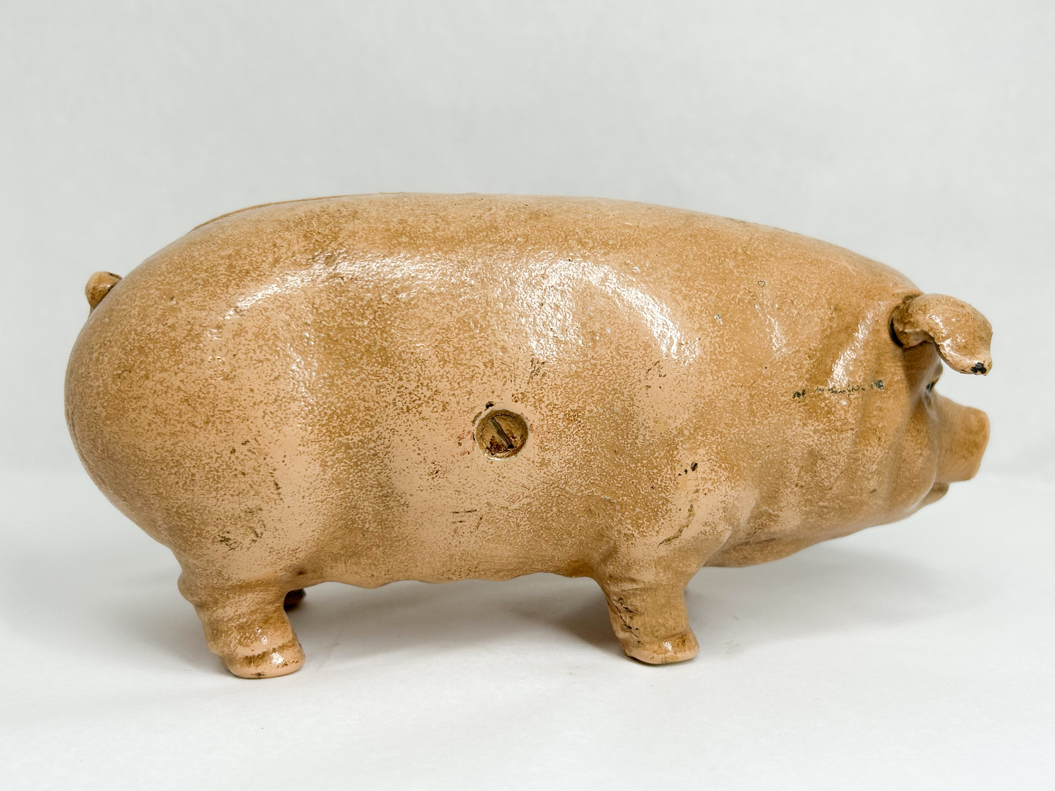 WM. MOLAND’S SONS CAST IRON PIG BANK