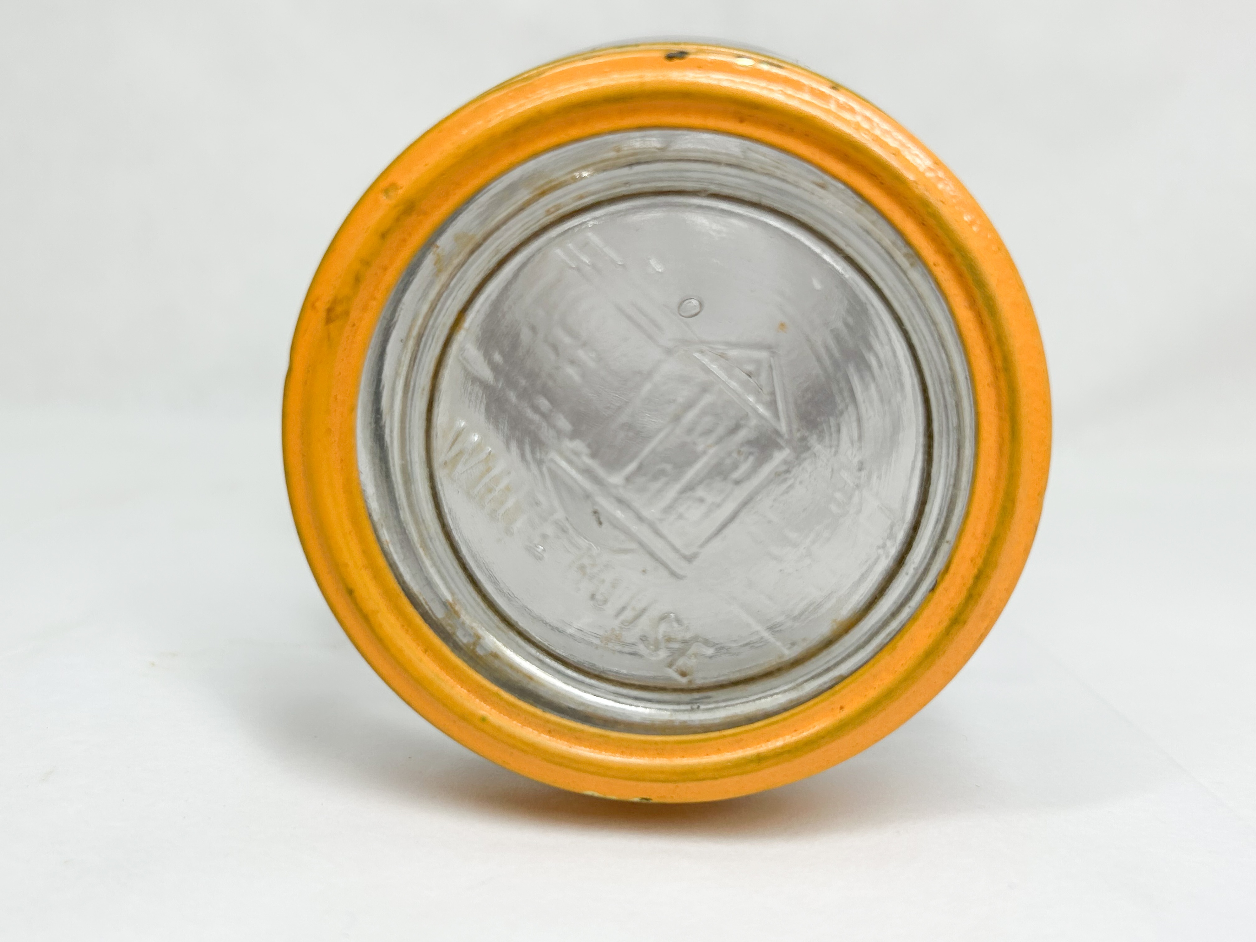 WHITE HOUSE VINEGAR GLASS JAR