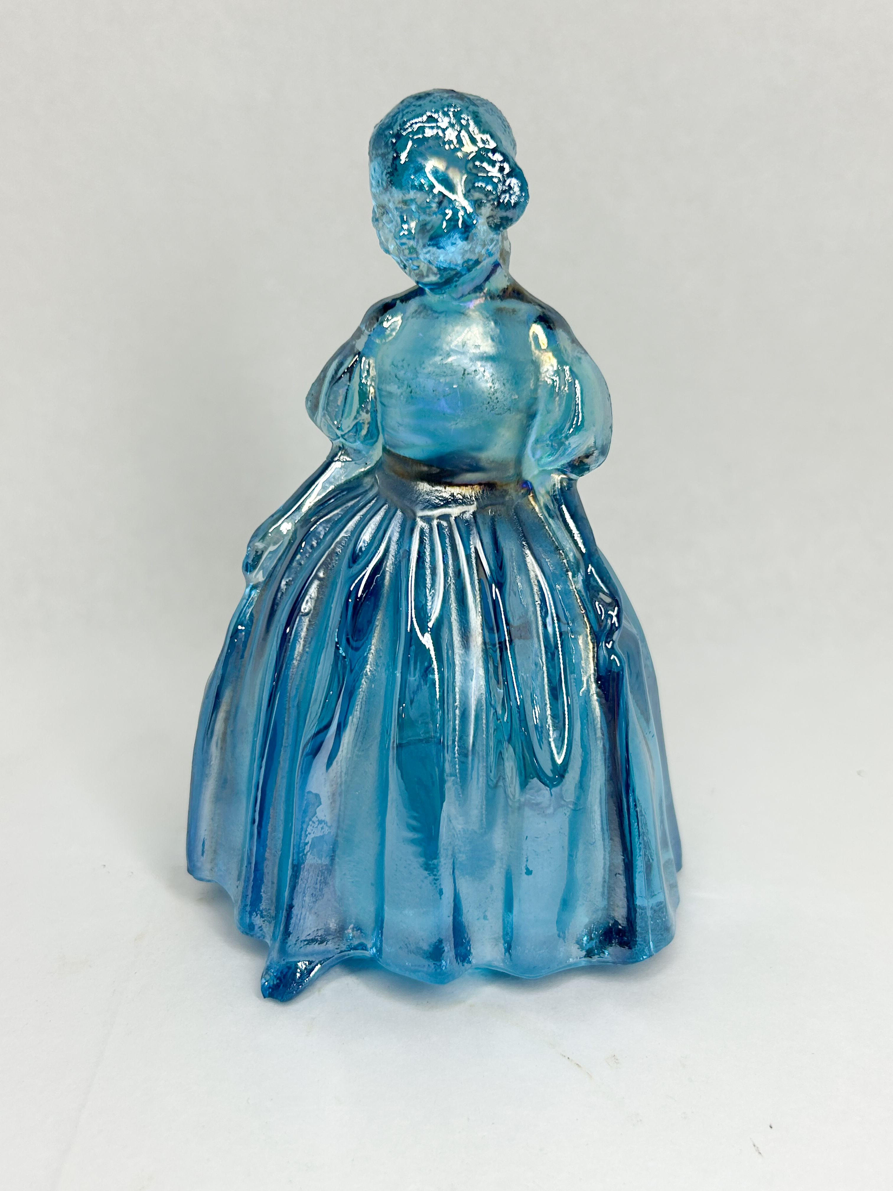 GLASS BLUE SOUTHERN BELL