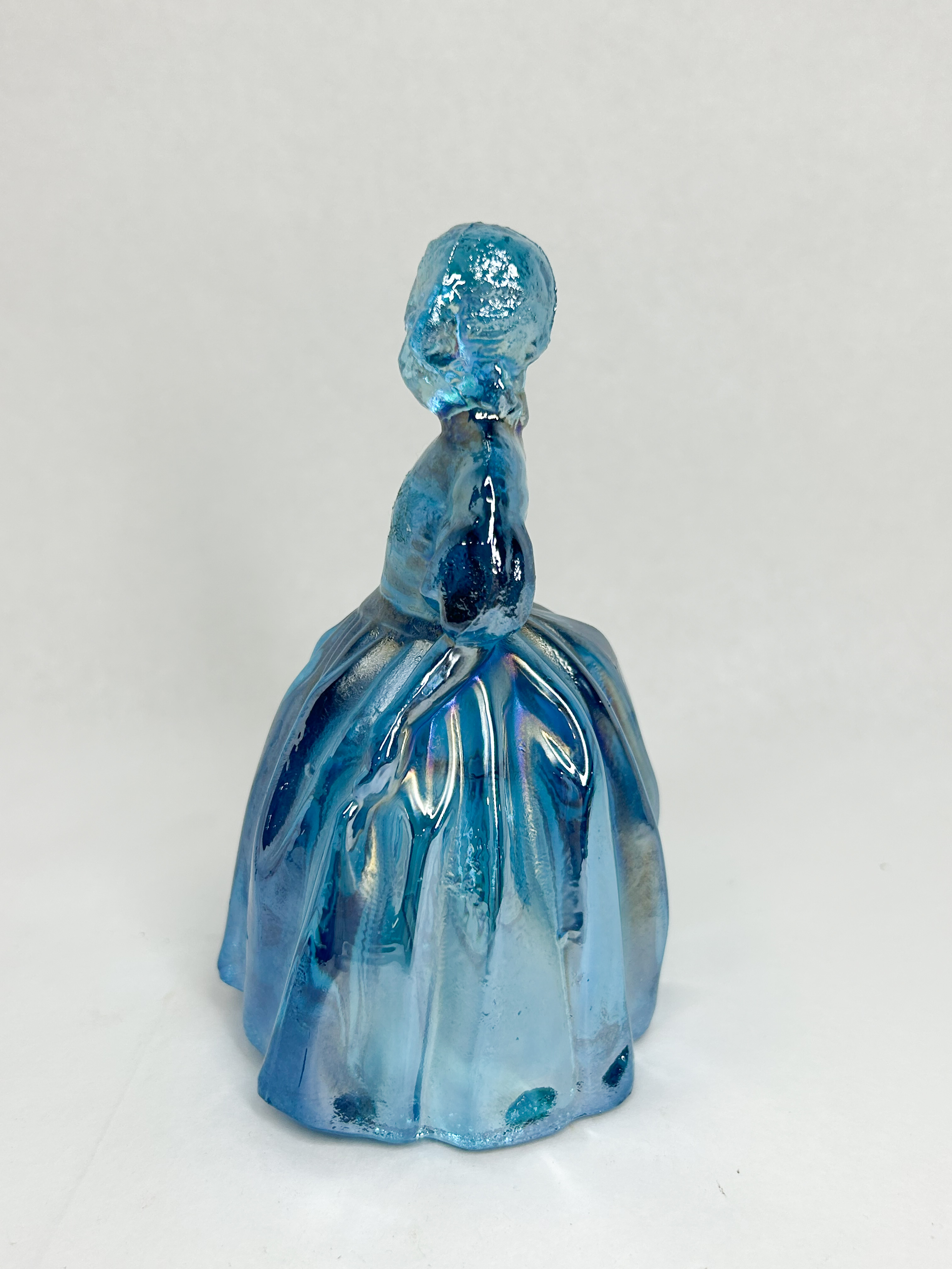 GLASS BLUE SOUTHERN BELL