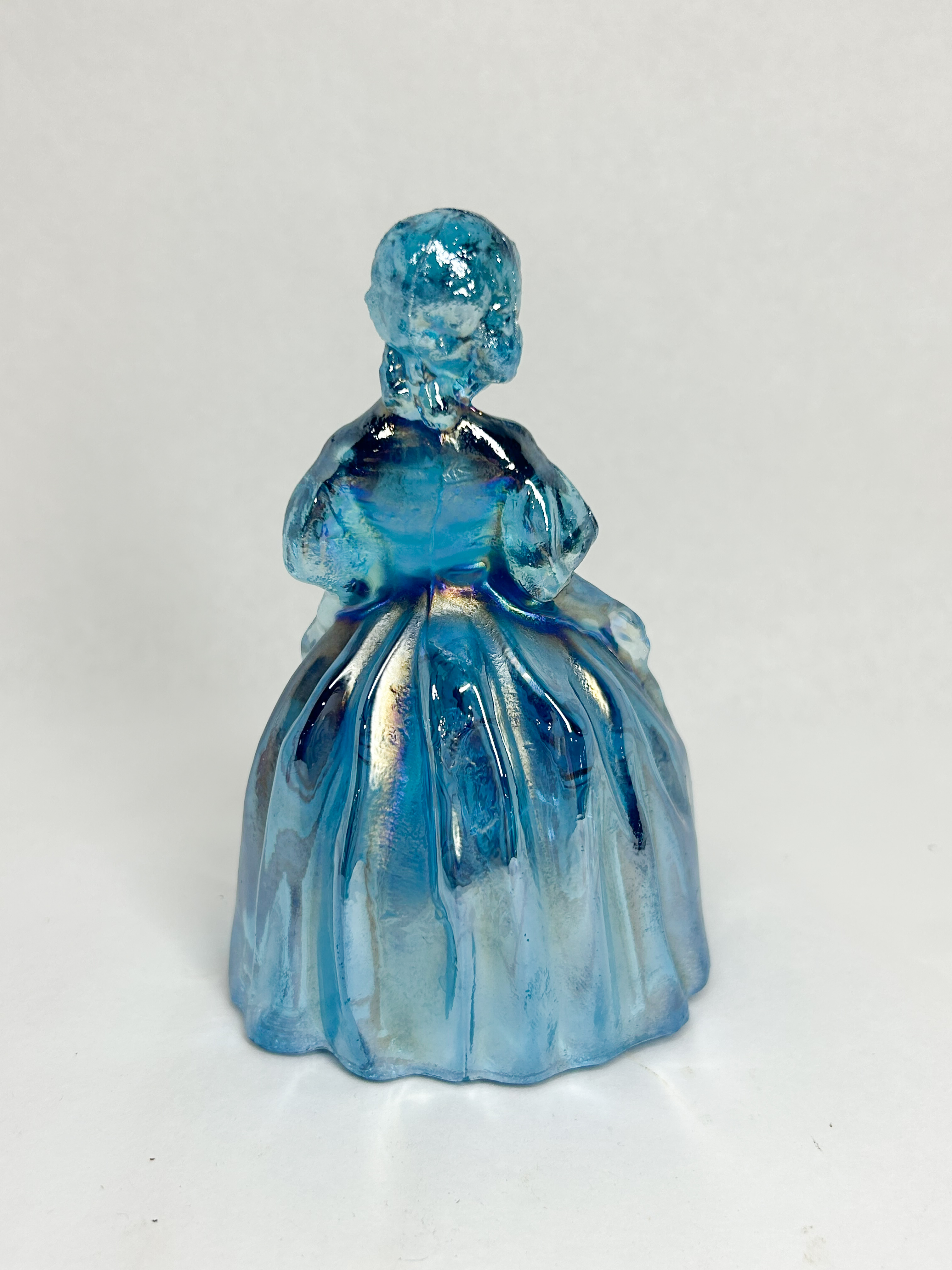 GLASS BLUE SOUTHERN BELL