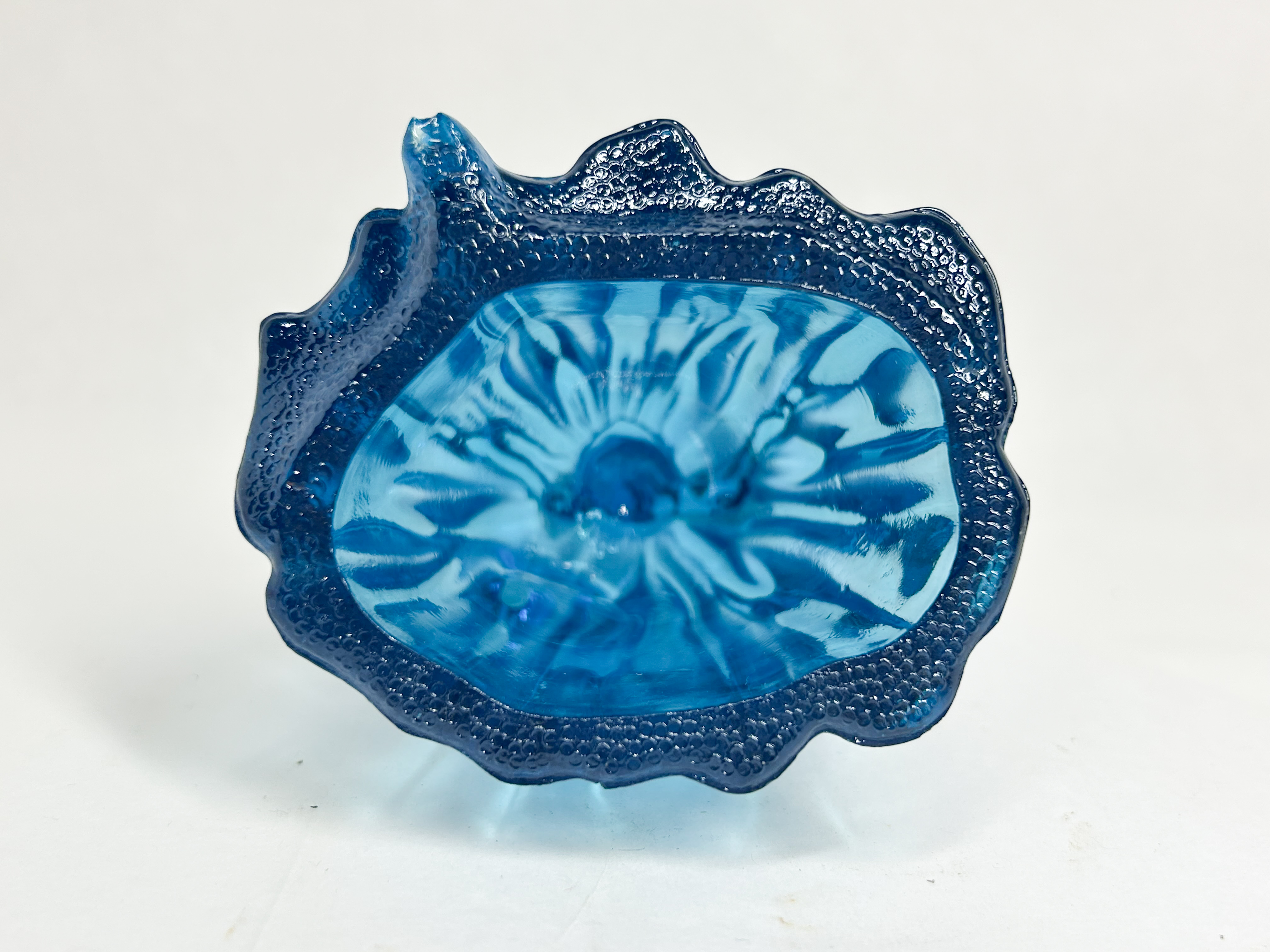 GLASS BLUE SOUTHERN BELL
