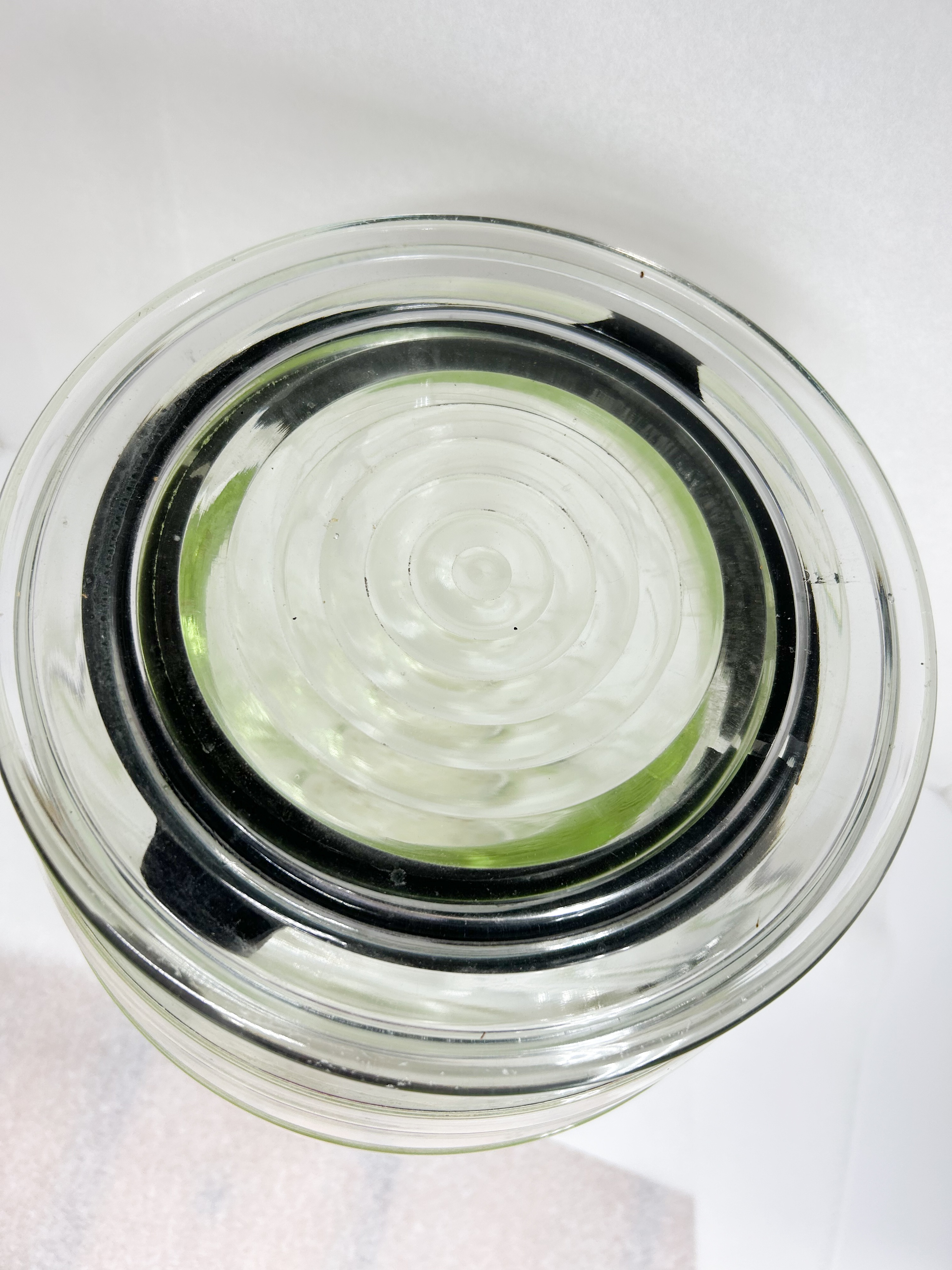 MCKEE GLASS BARREL BEVERAGE DISPENSER