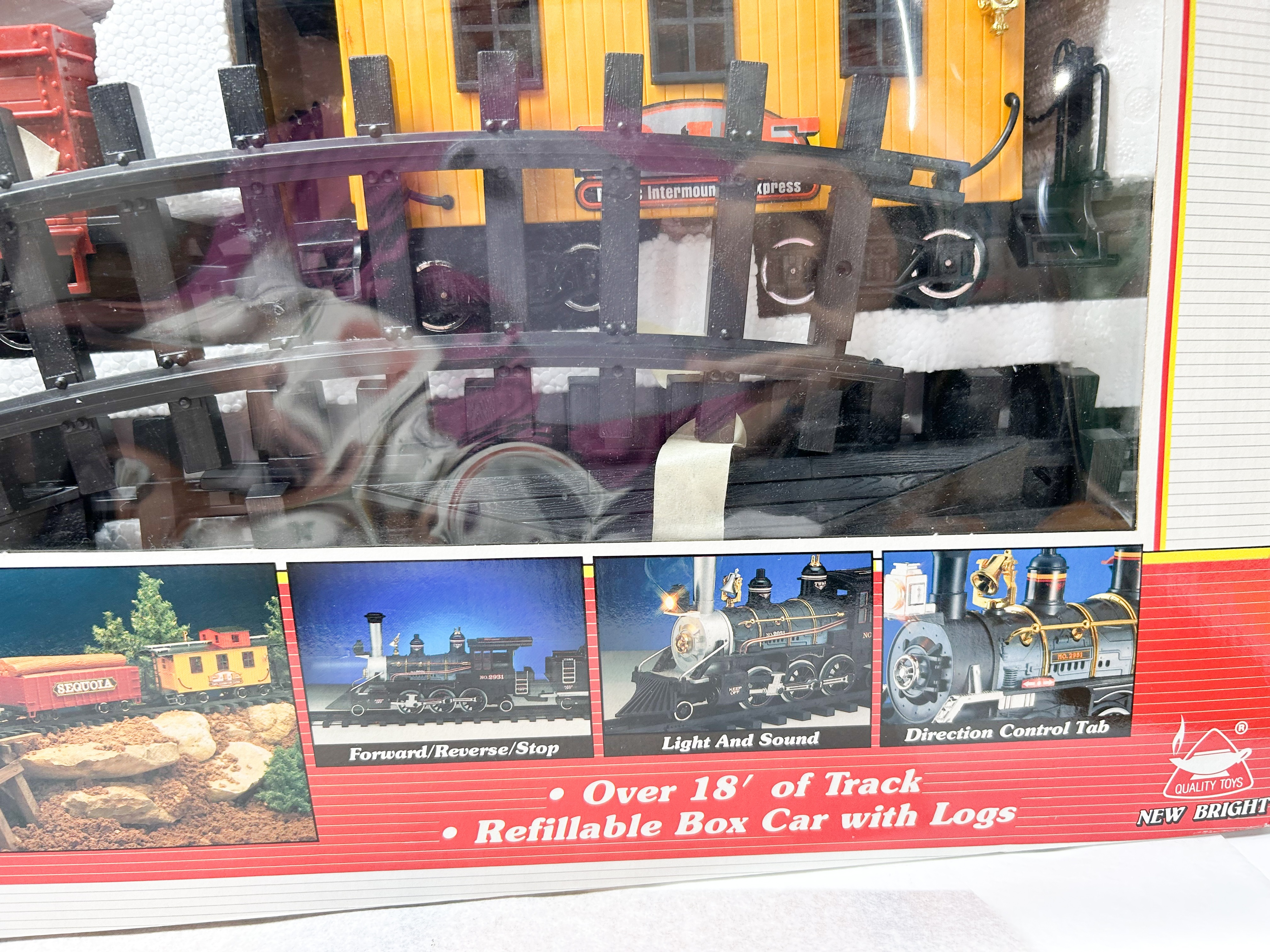 NEW BRIGHT GREAT RAILROAD EMPIRE TRAIN SET