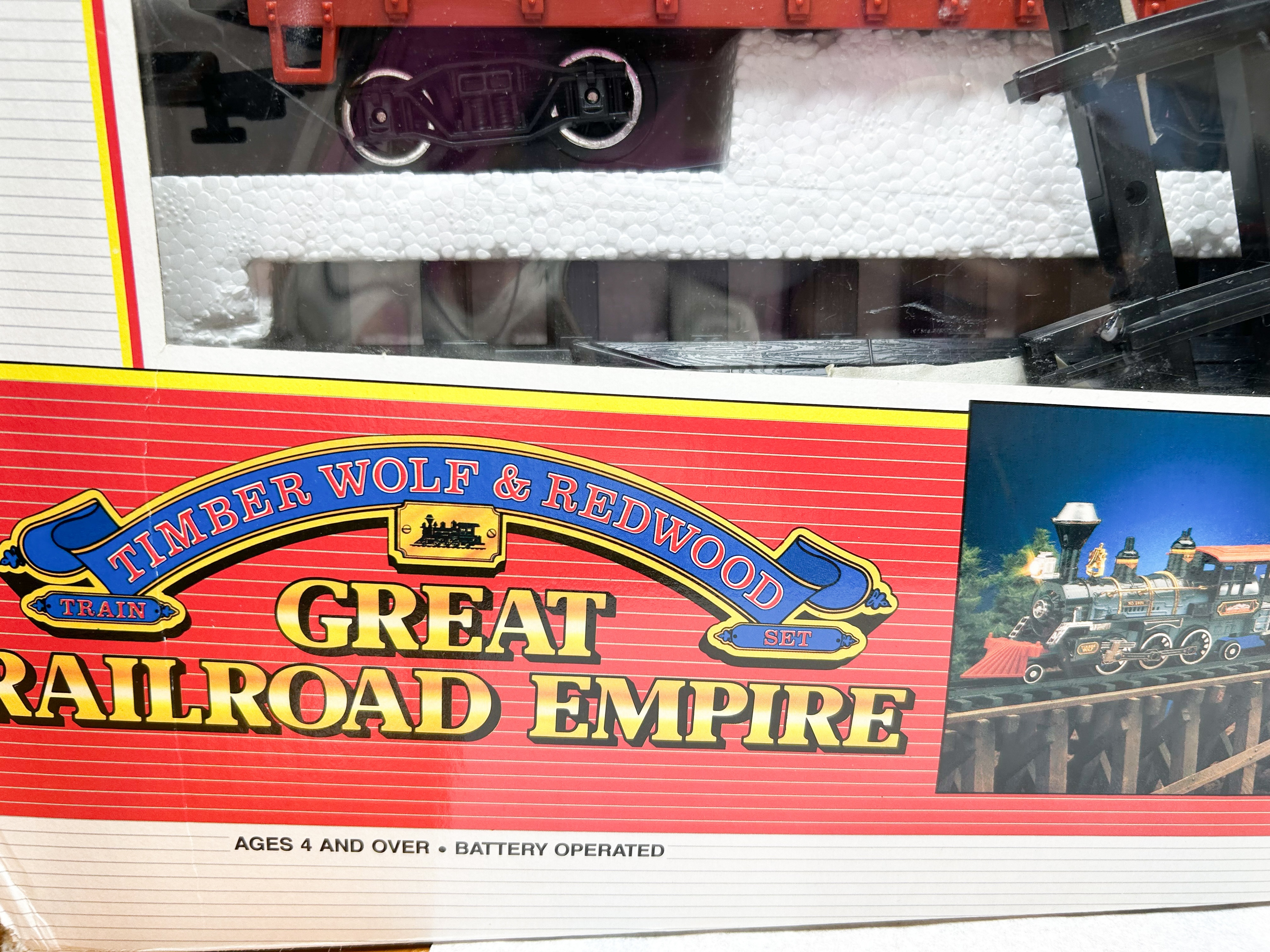 NEW BRIGHT GREAT RAILROAD EMPIRE TRAIN SET