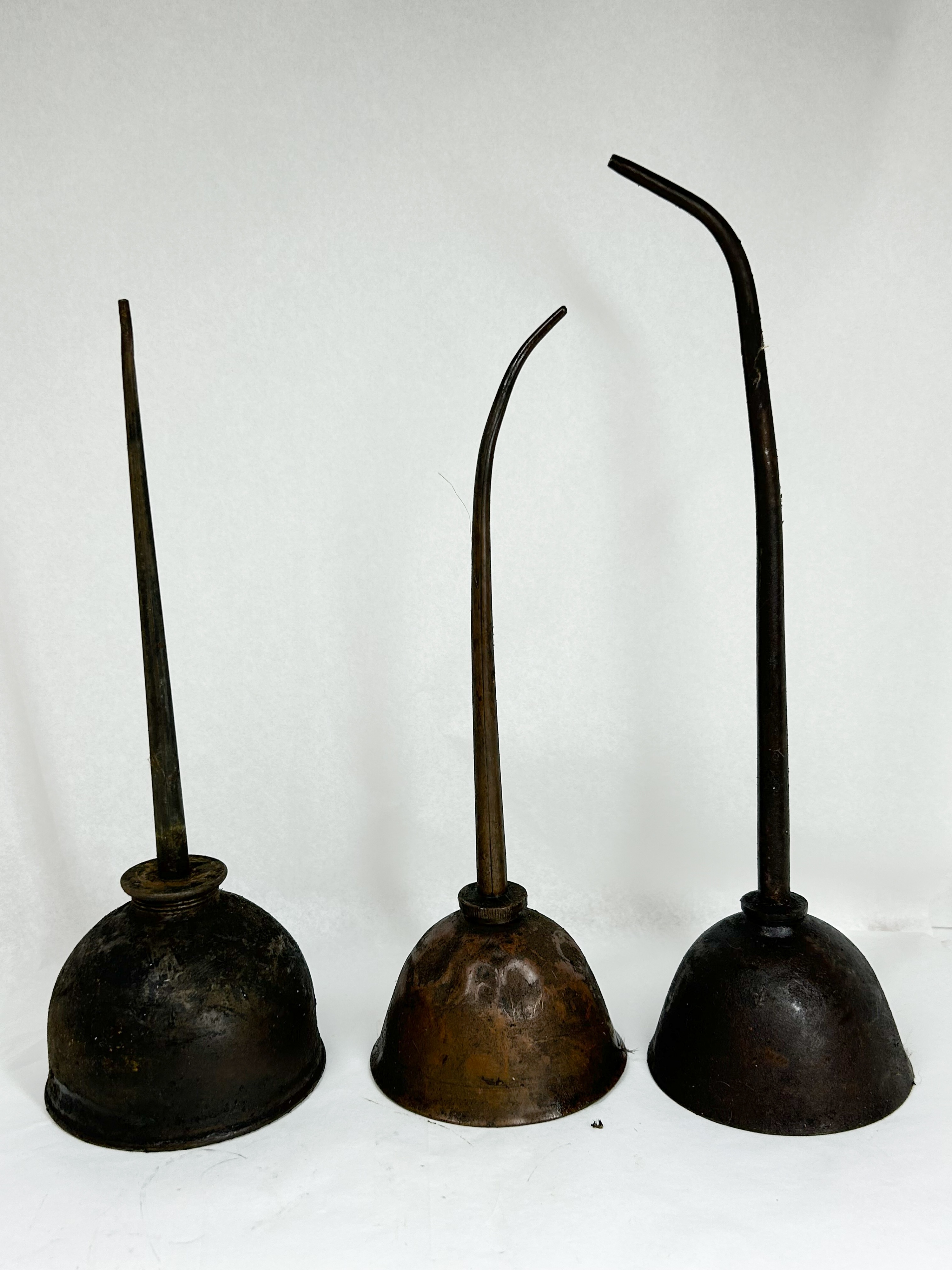 GEM MFG CO THREE STEEL OILERS