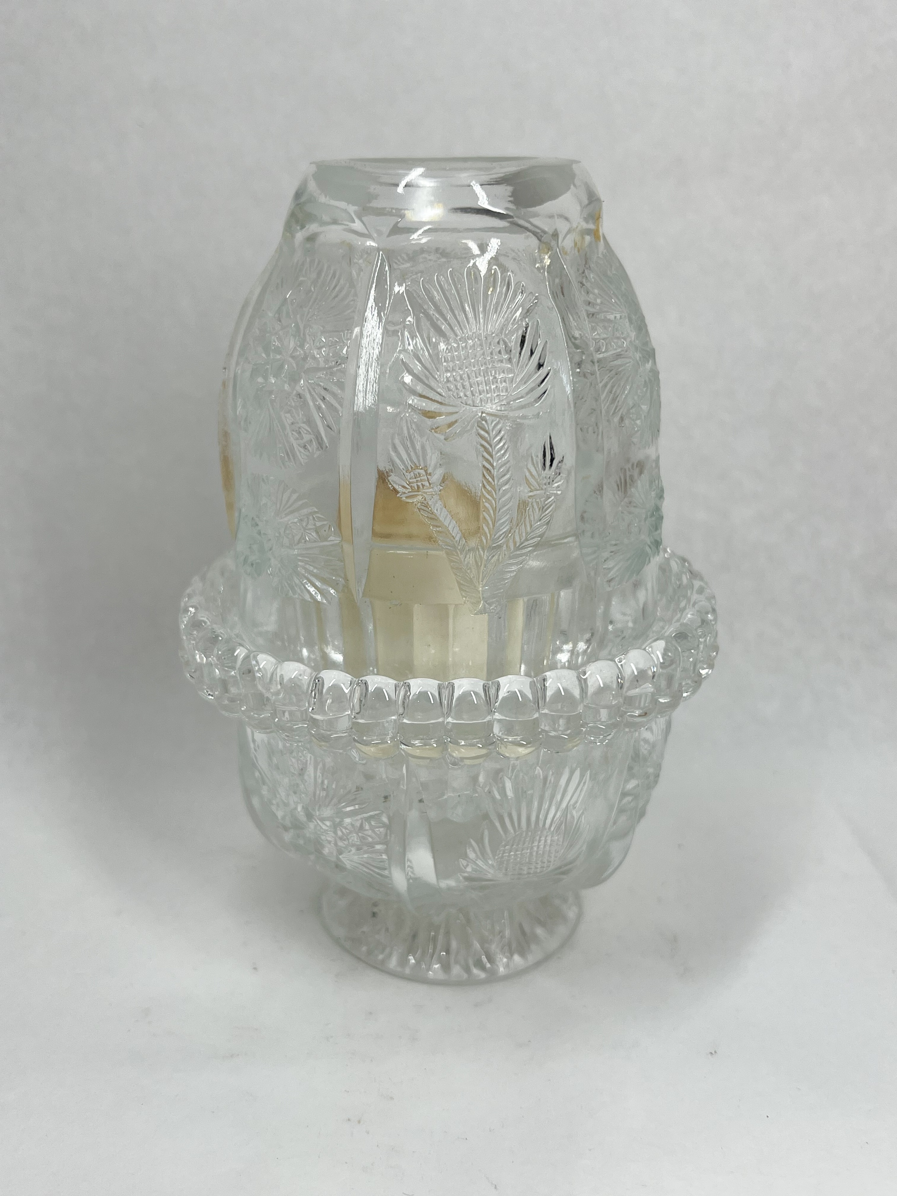 4 PIECE THISTLE FAIRY LAMP