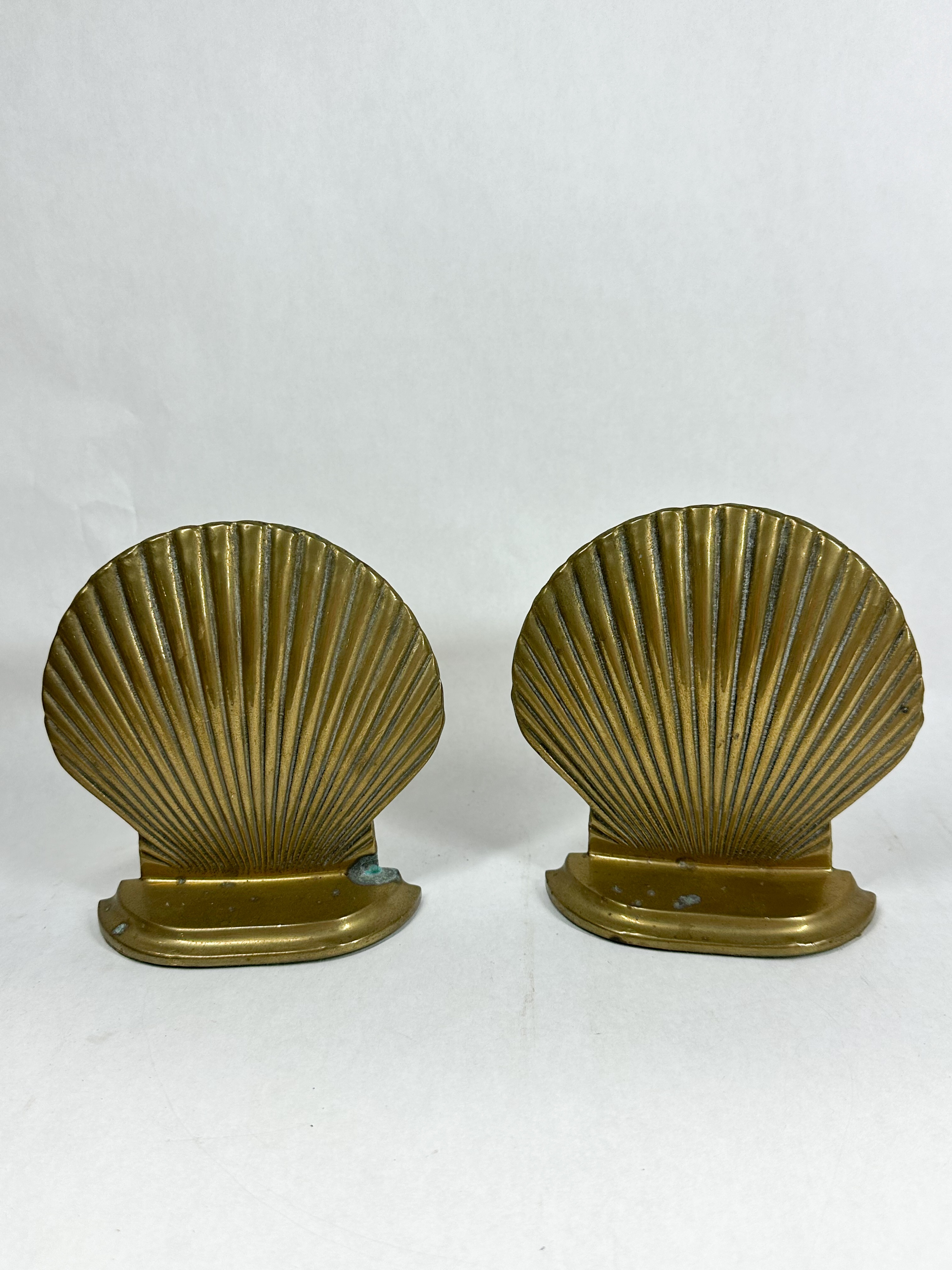 TRIO OF BRASS DECORATIVE OBJECTS
