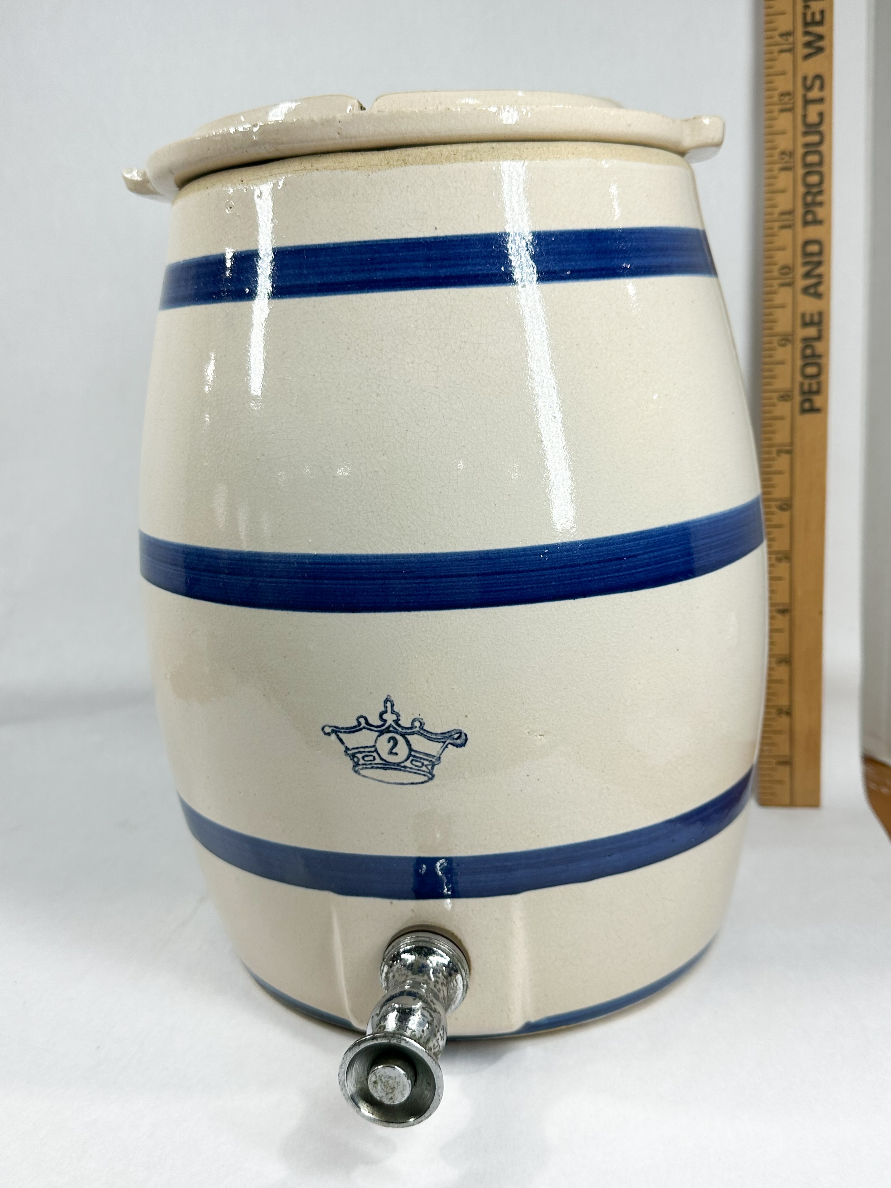 ROBINSON RANSBOTTOM STONEWARE WATER COOLER