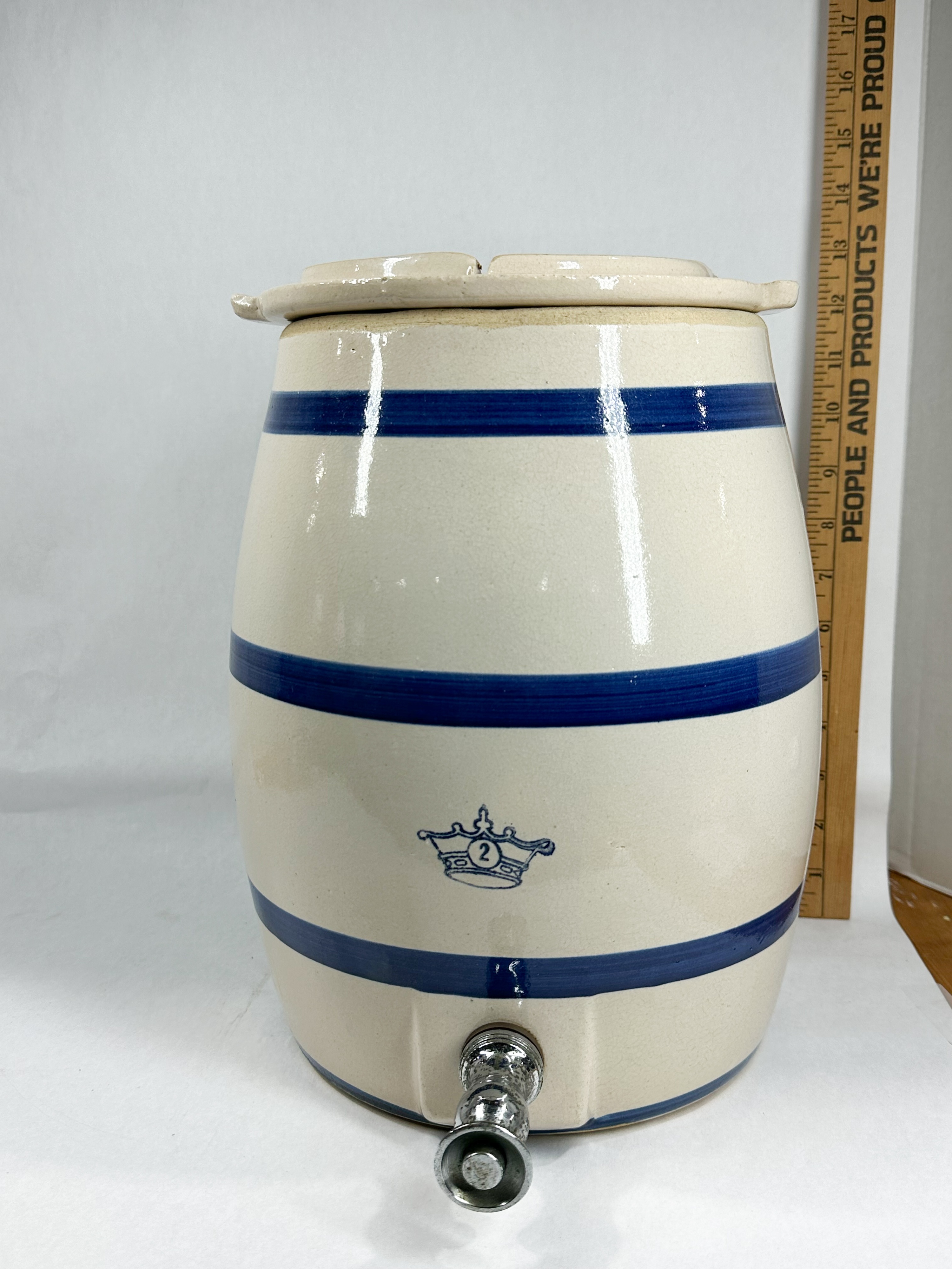 ROBINSON RANSBOTTOM STONEWARE WATER COOLER