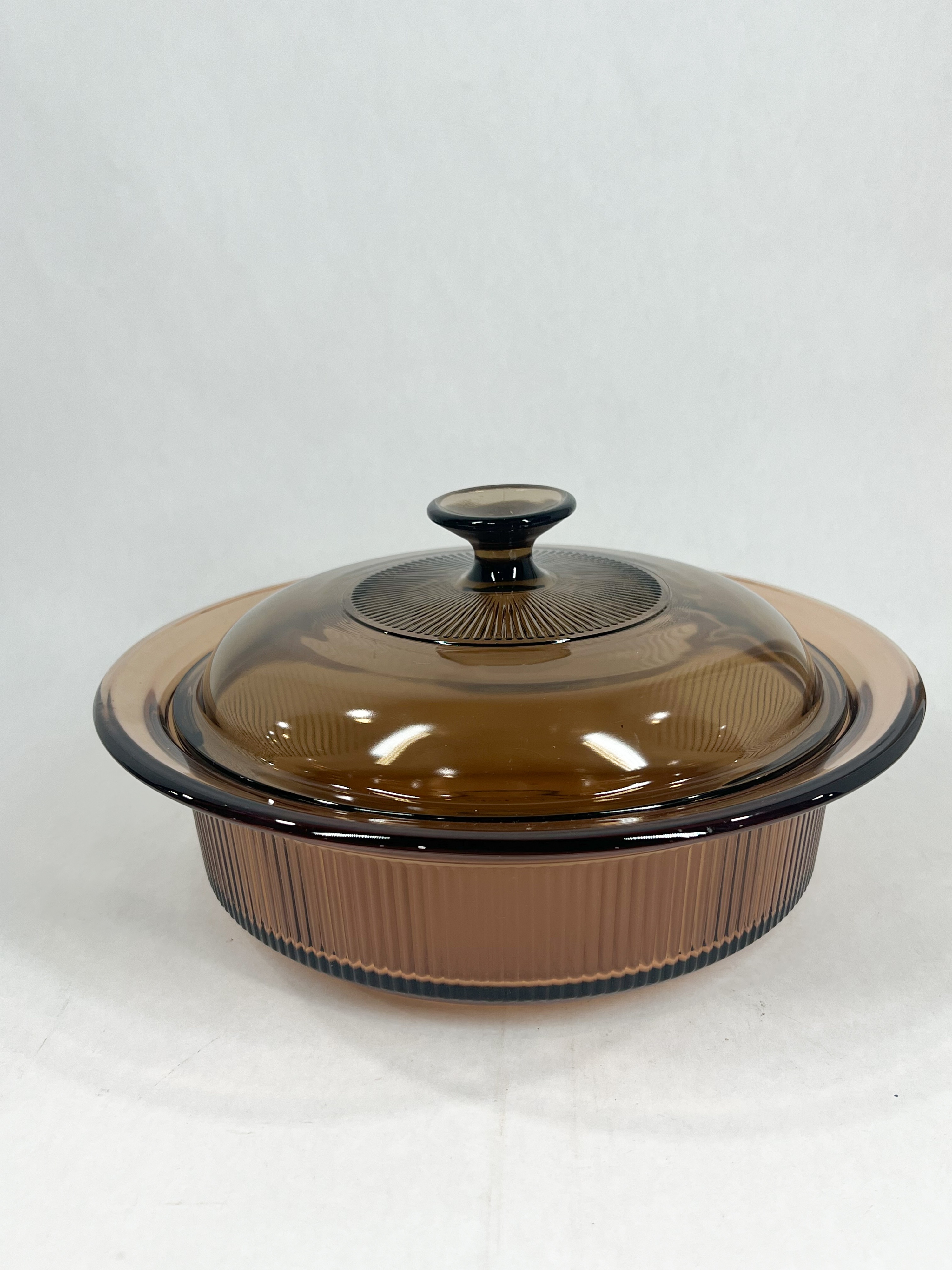 CORNING VISION AMBER GLASS COOKWARE SET