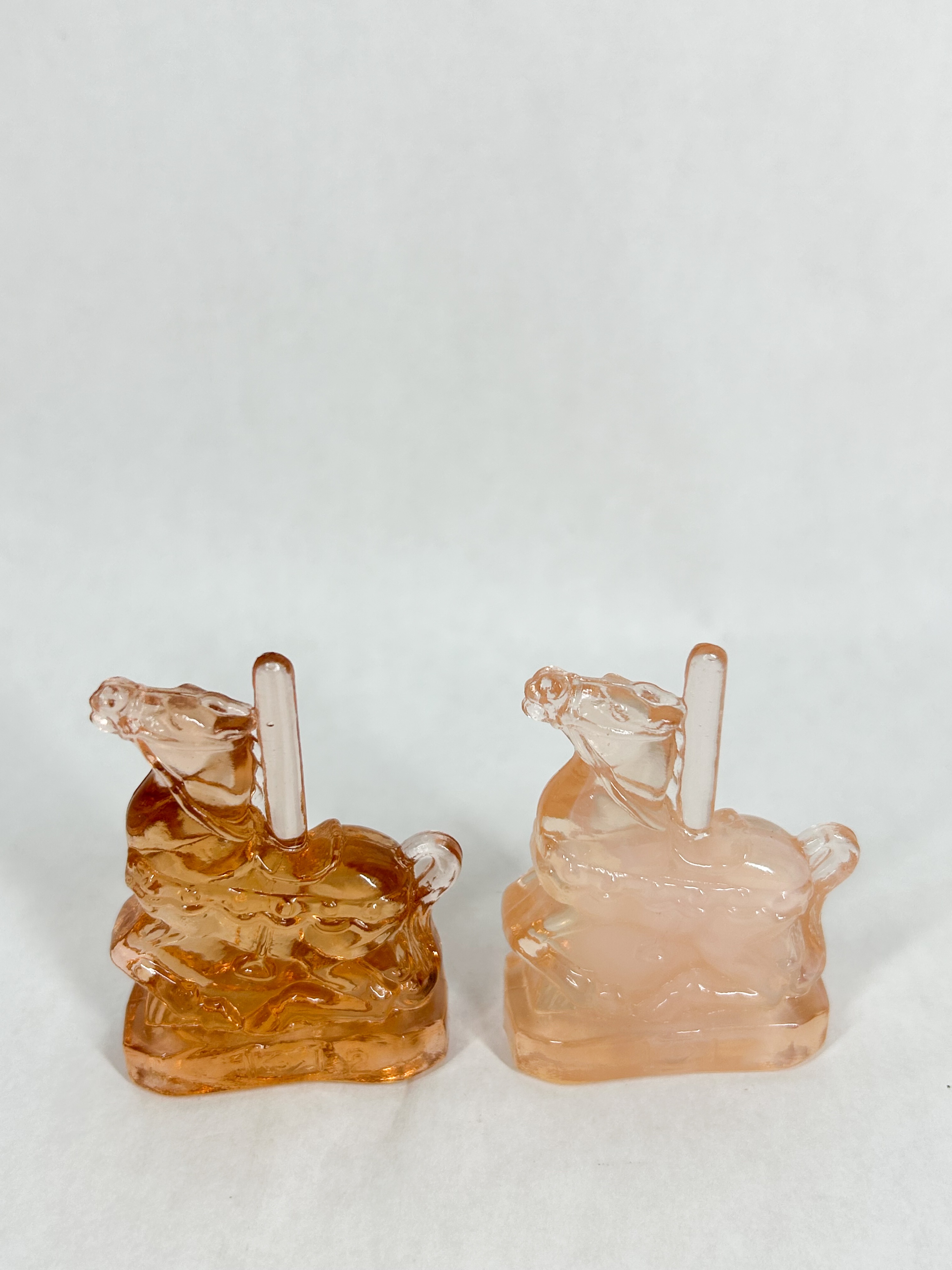 BOYD GLASS CAROUSEL HORSES