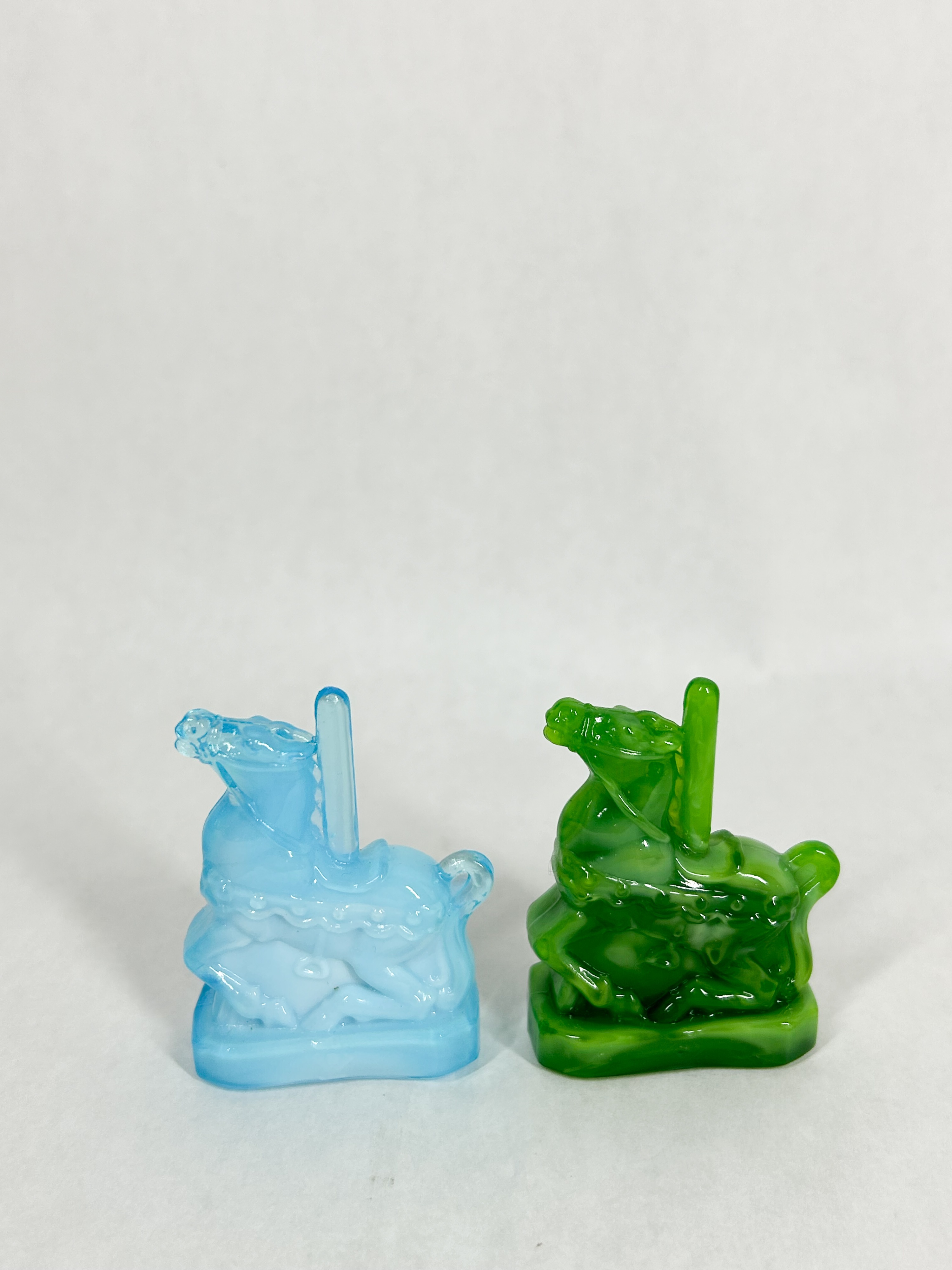 BOYD GLASS CAROUSEL HORSES
