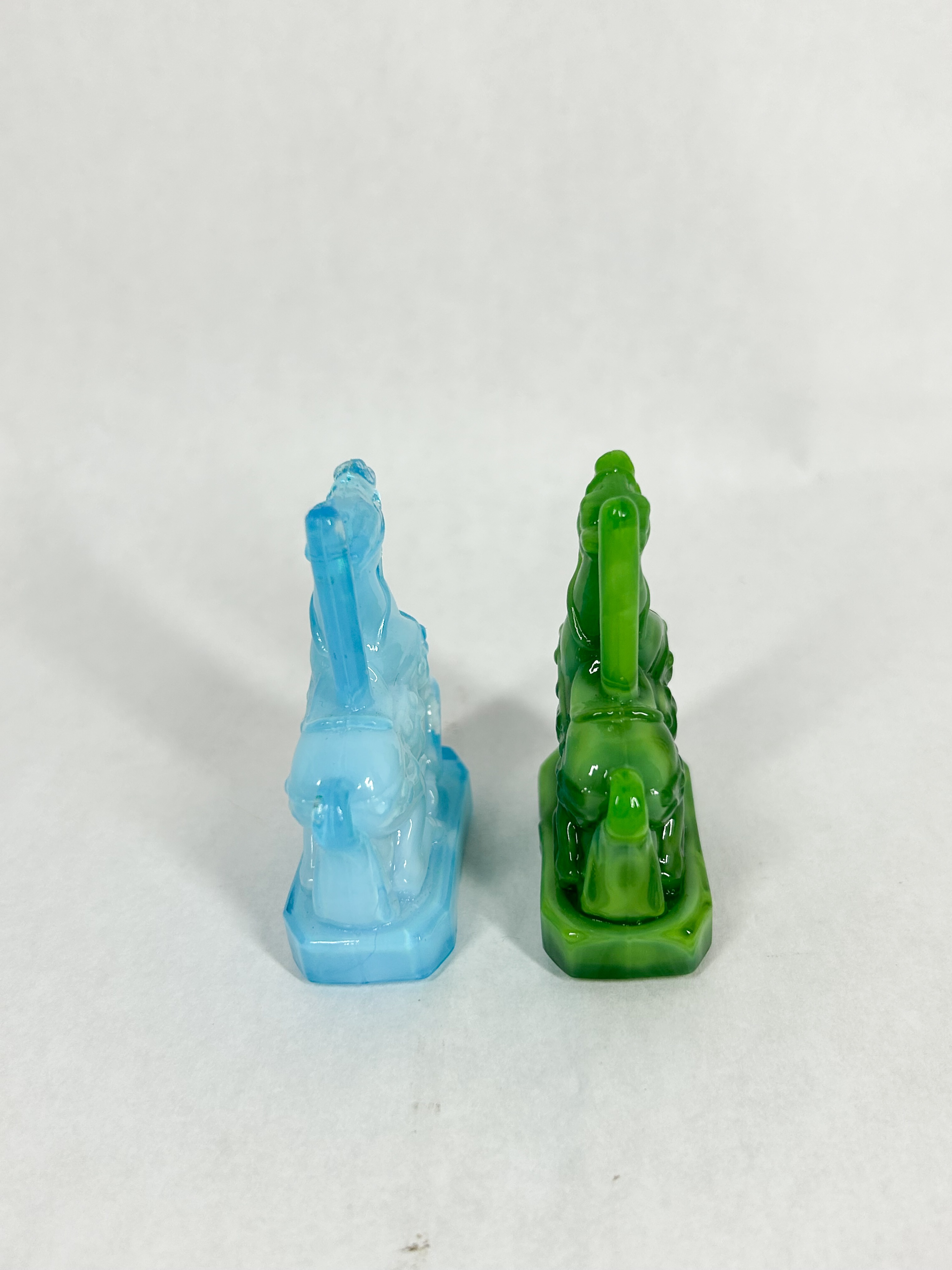BOYD GLASS CAROUSEL HORSES