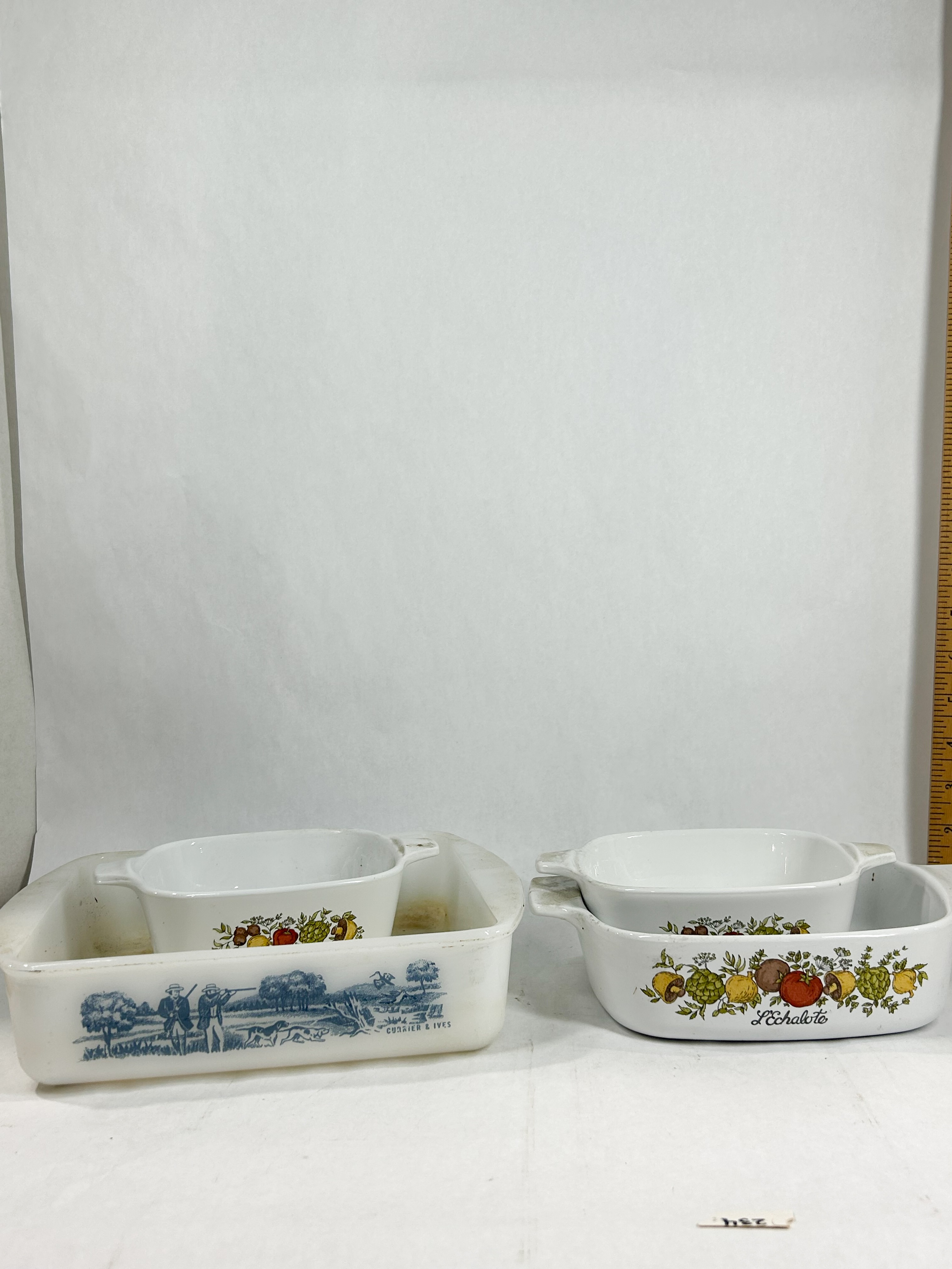 CORNING WARE PYROCERAM CASSEROLE COLLECTION