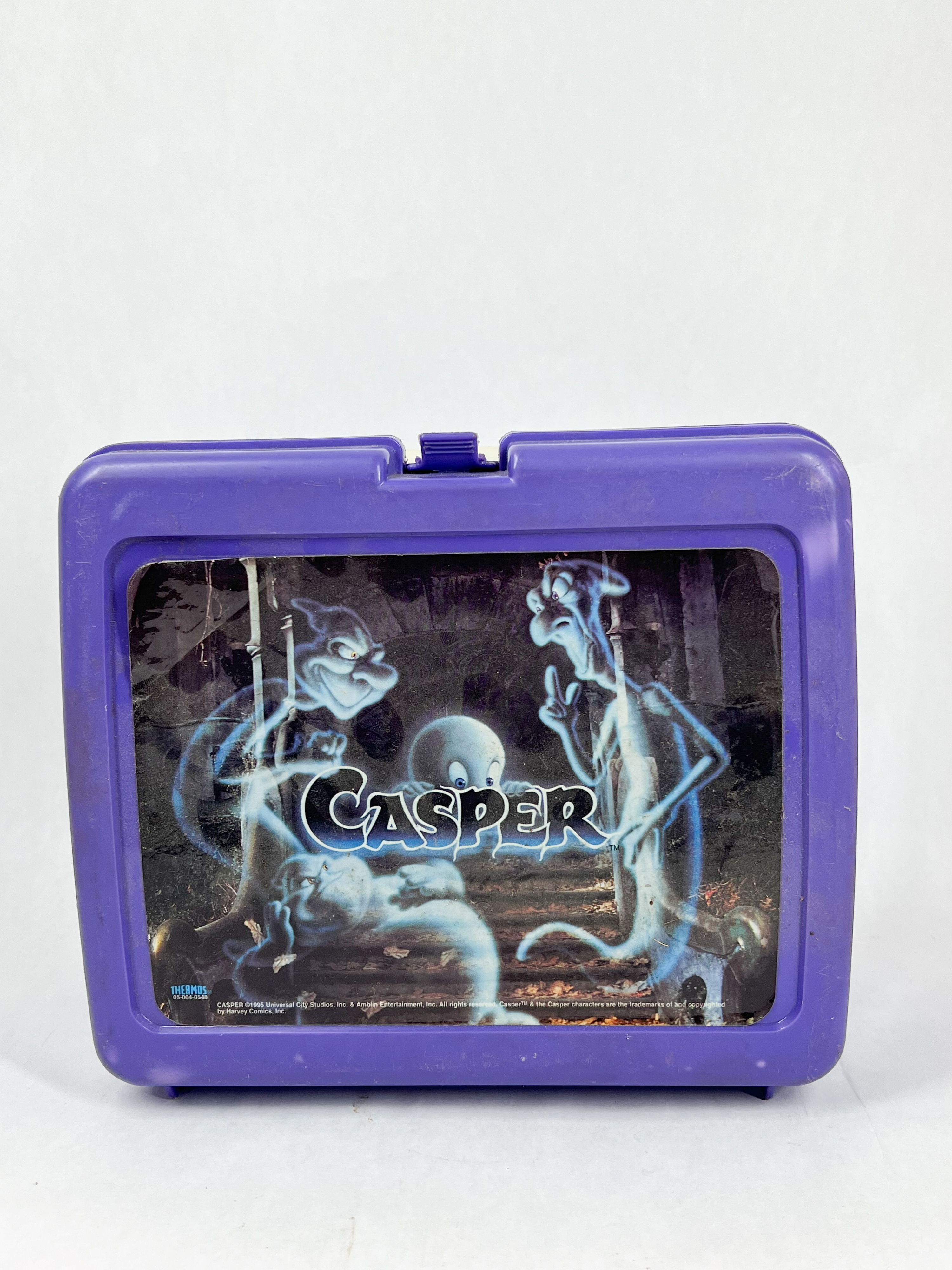 THERMOS CASPER PLASTIC LUNCHBOX 1995