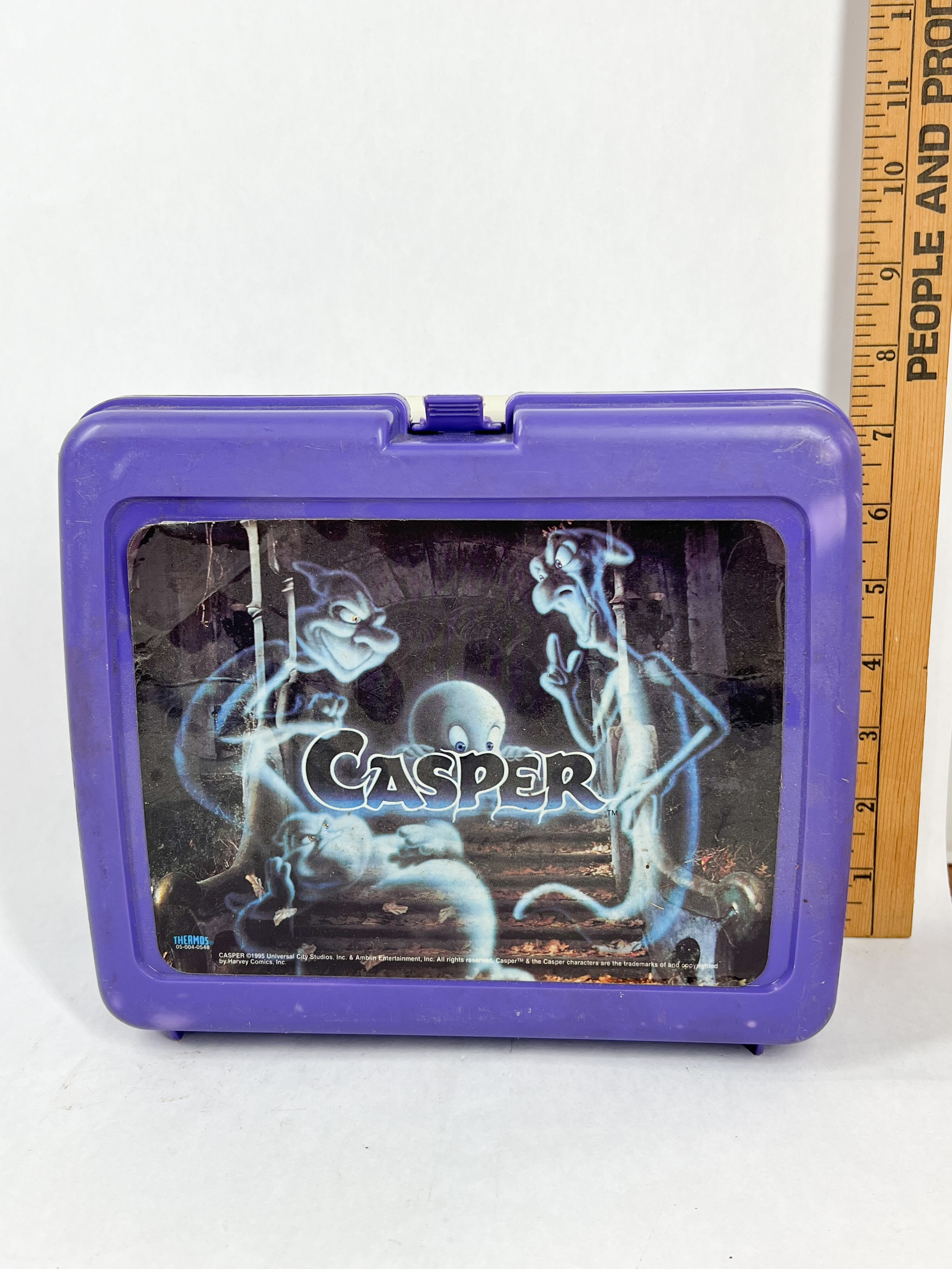 THERMOS CASPER PLASTIC LUNCHBOX 1995