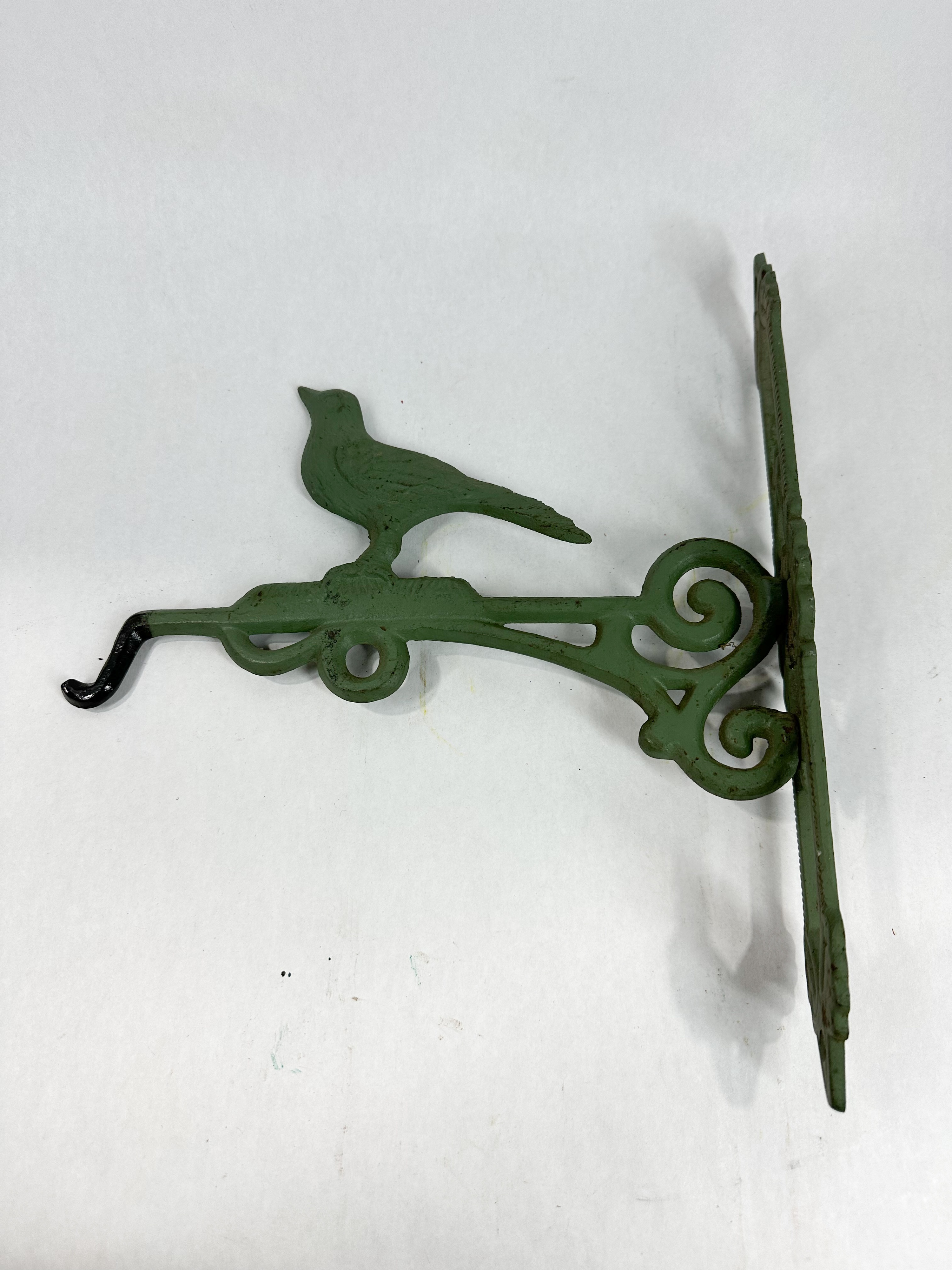 CAST IRON BIRD WALL BRACKET