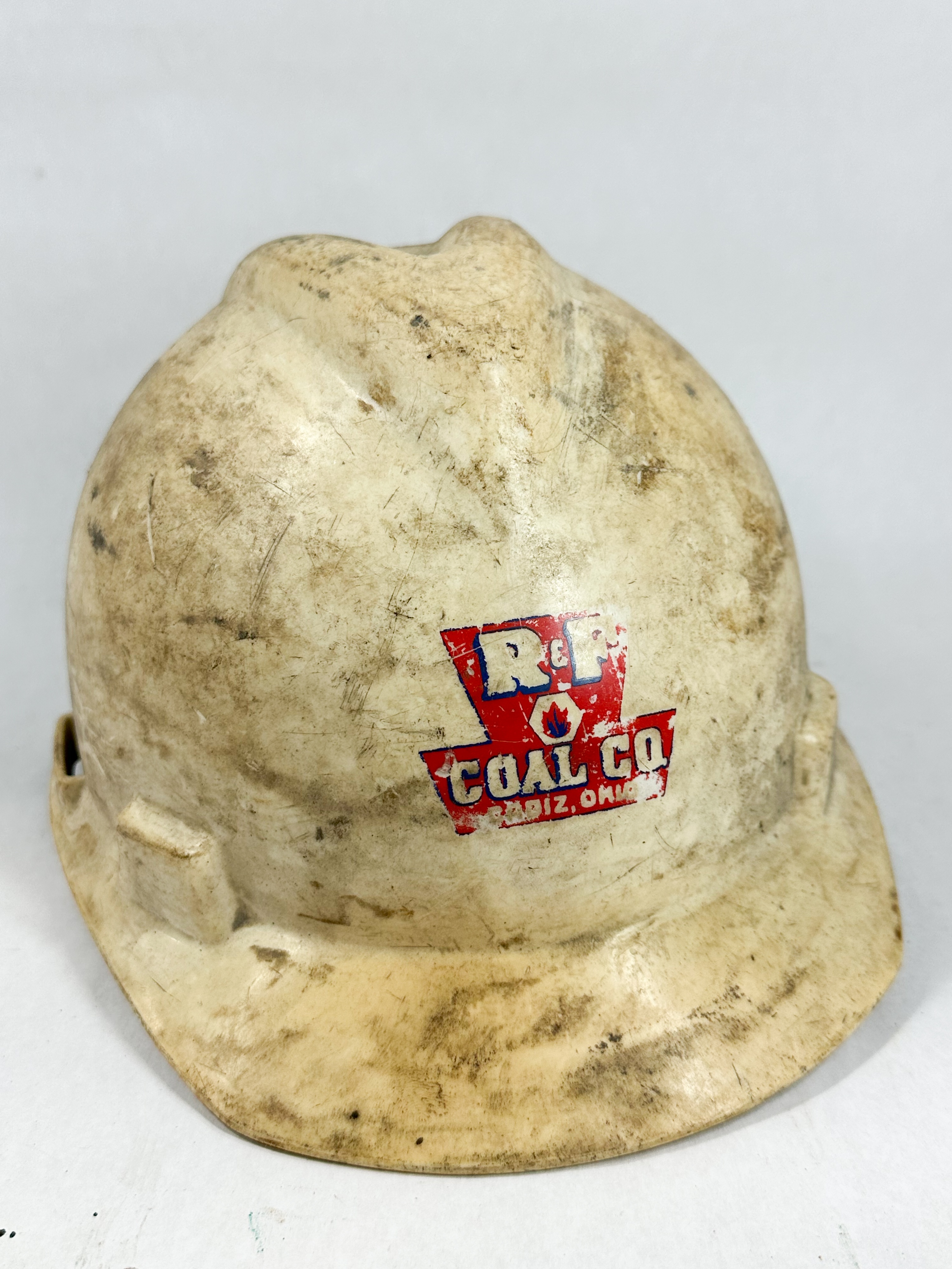 R&F COAL CO SAFETY AWARD COMPOSITE HARD HAT, 1984