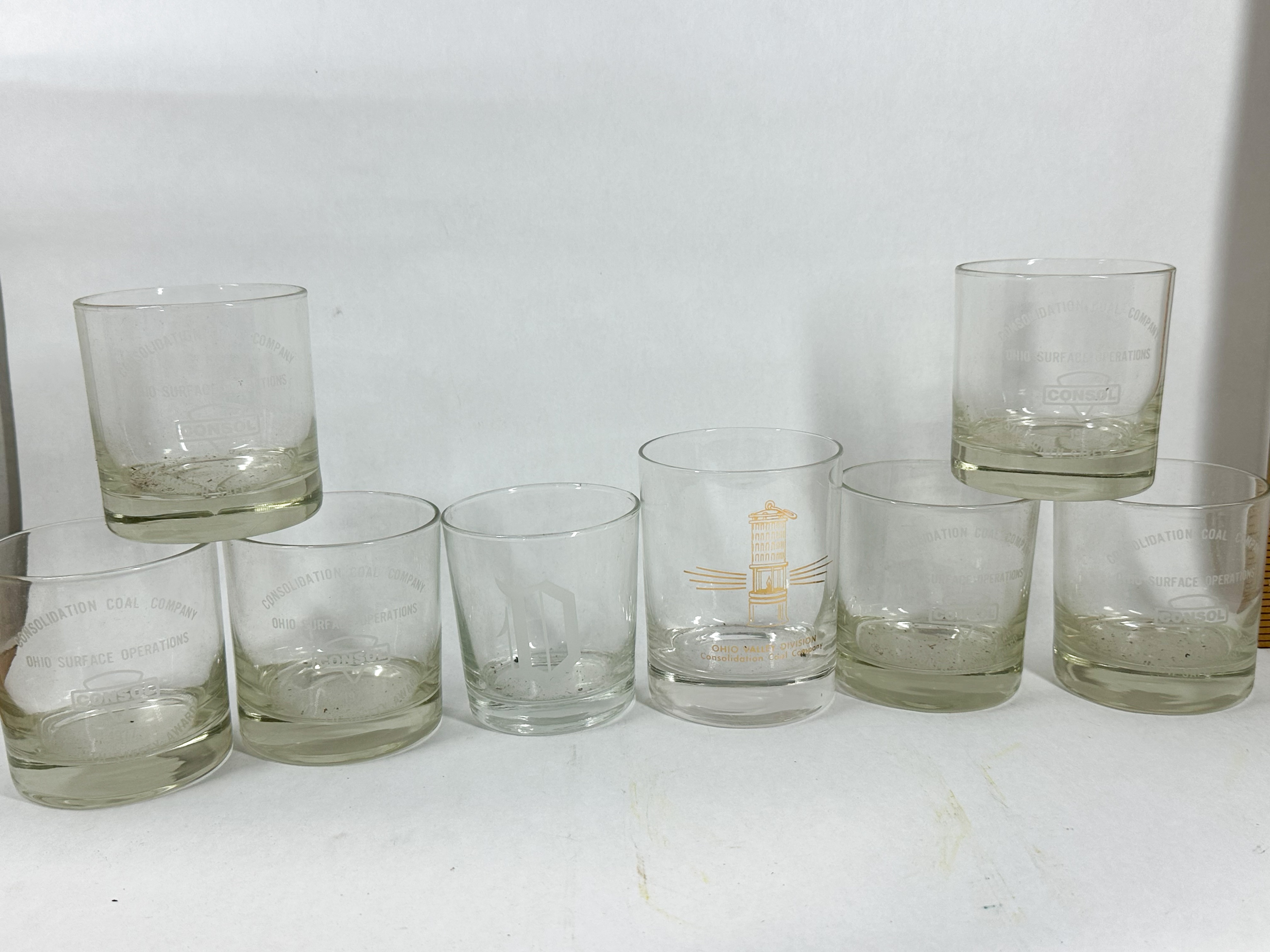 CONSOLIDATION COAL COMPANY ROCKS GLASS COLLECTION