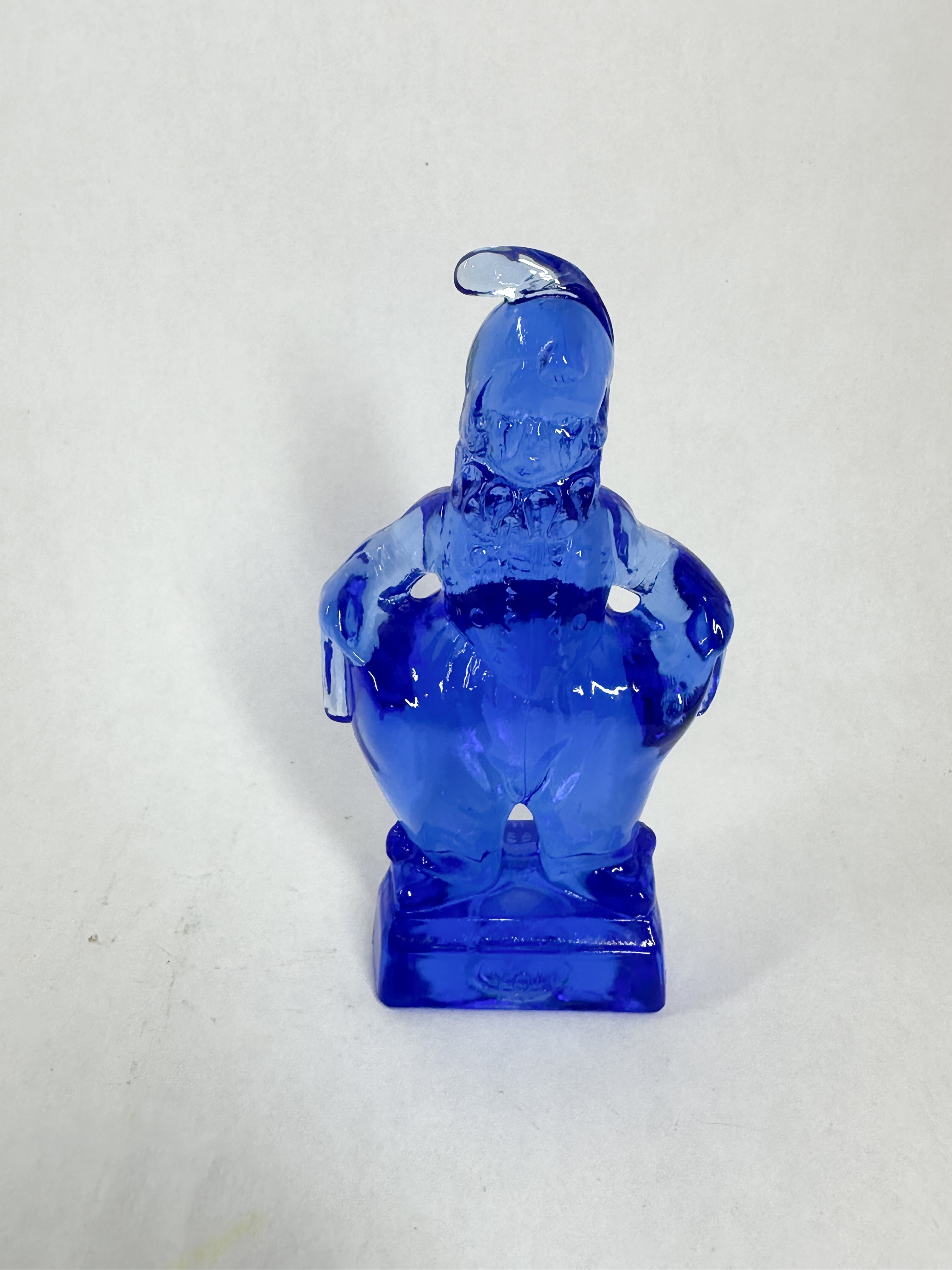 COBALT BLUE MOSSER MINDY CLOWN FIGURINE 1983