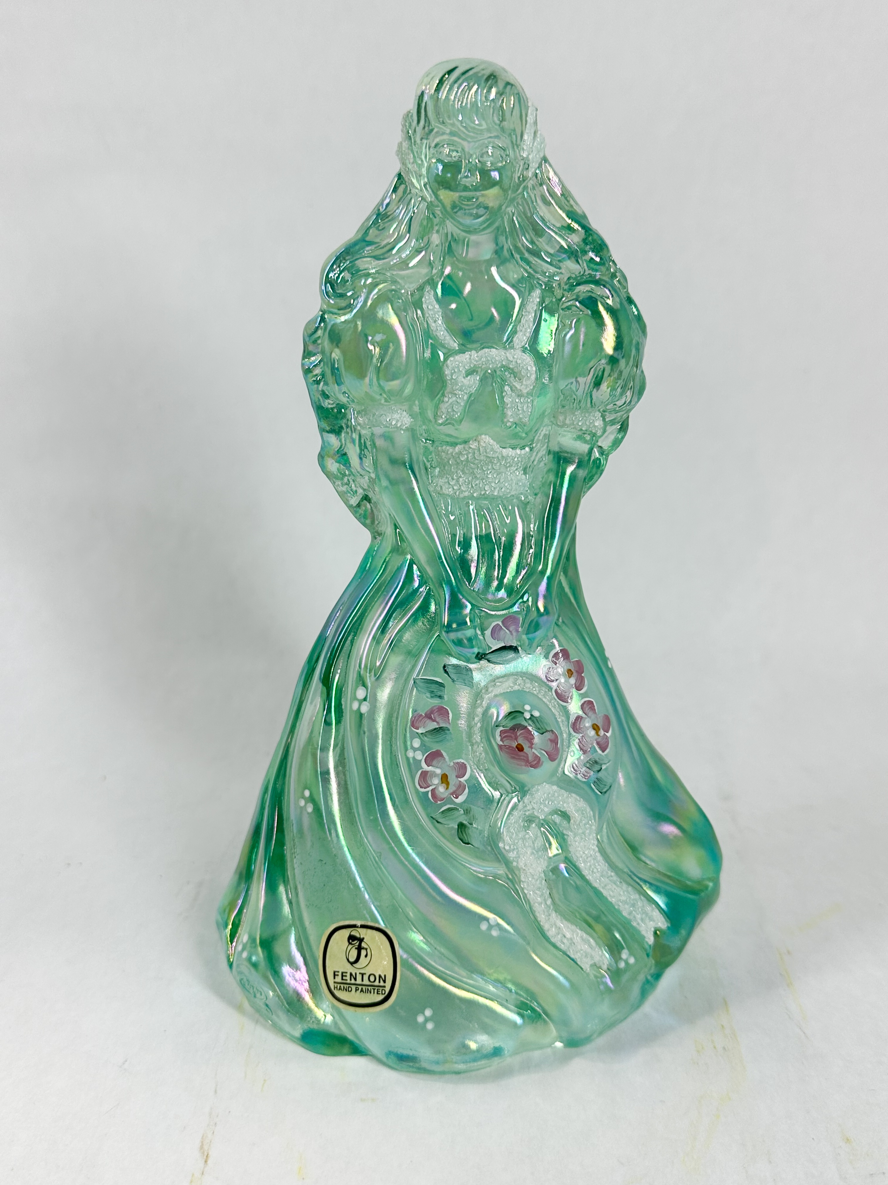 FENTON CARNIVAL GLASS SOUTHERN BELLE FIGURE