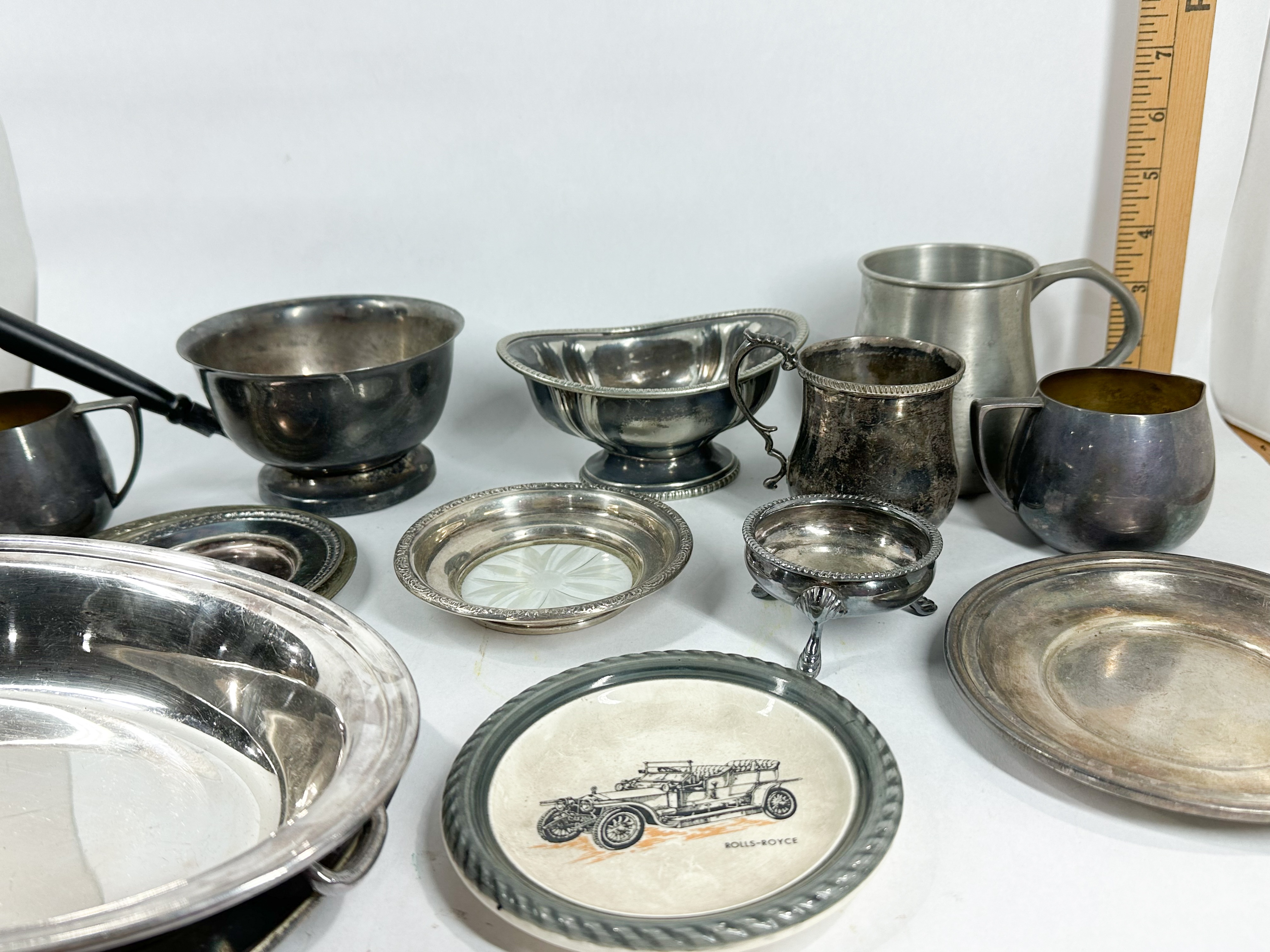 REED & BARTON AND GORDON MOTOR COMPANY SILVER-PLATED HOLLOWWARE
