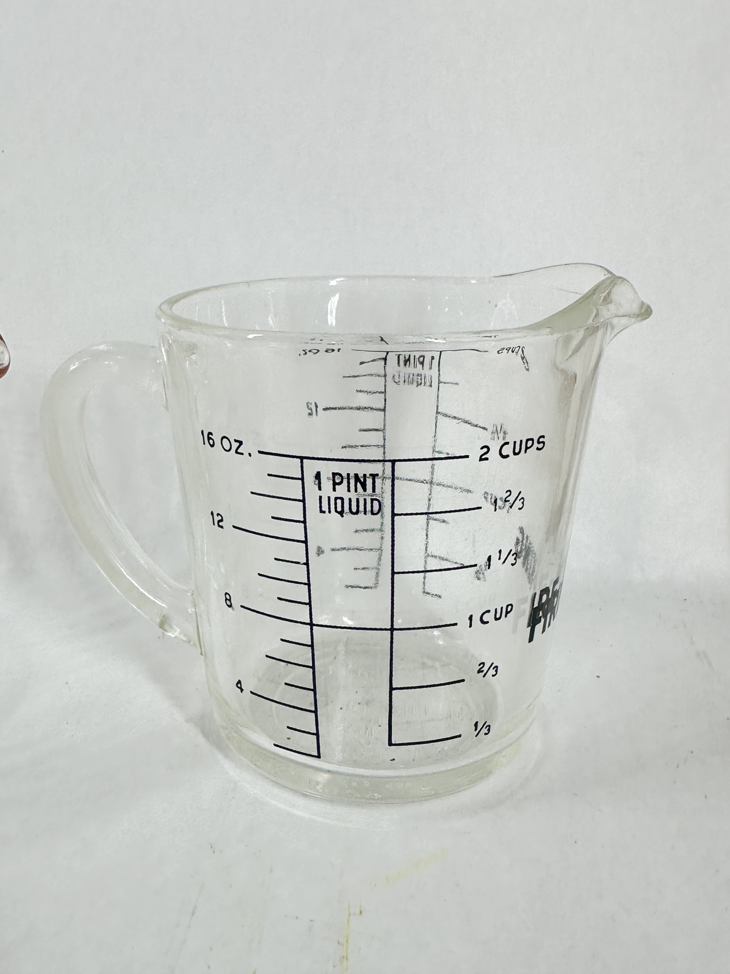 PYREX AND FIRE-KING GLASS MEASURING CUPS