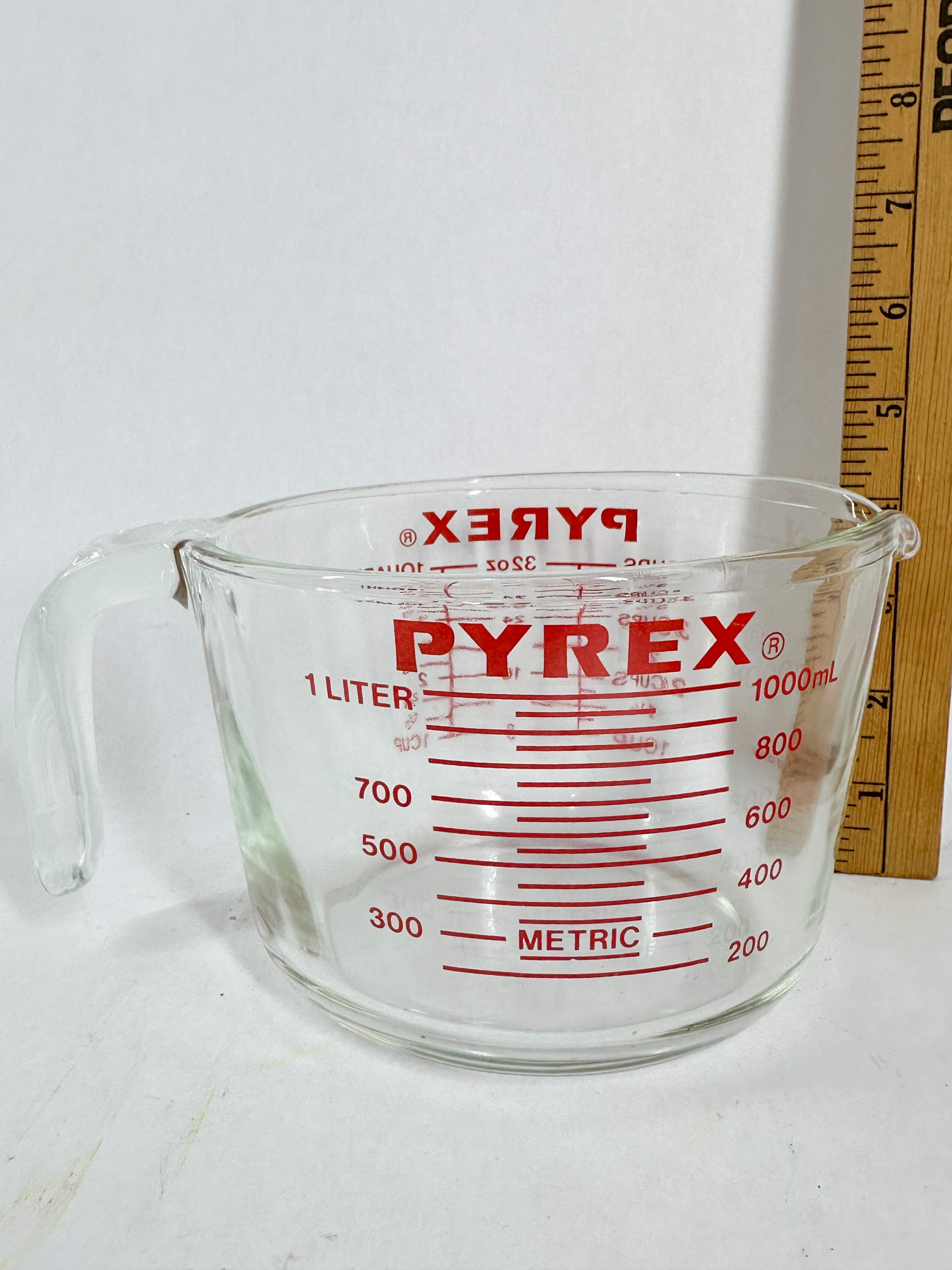 PYREX AND FIRE-KING GLASS MEASURING CUPS